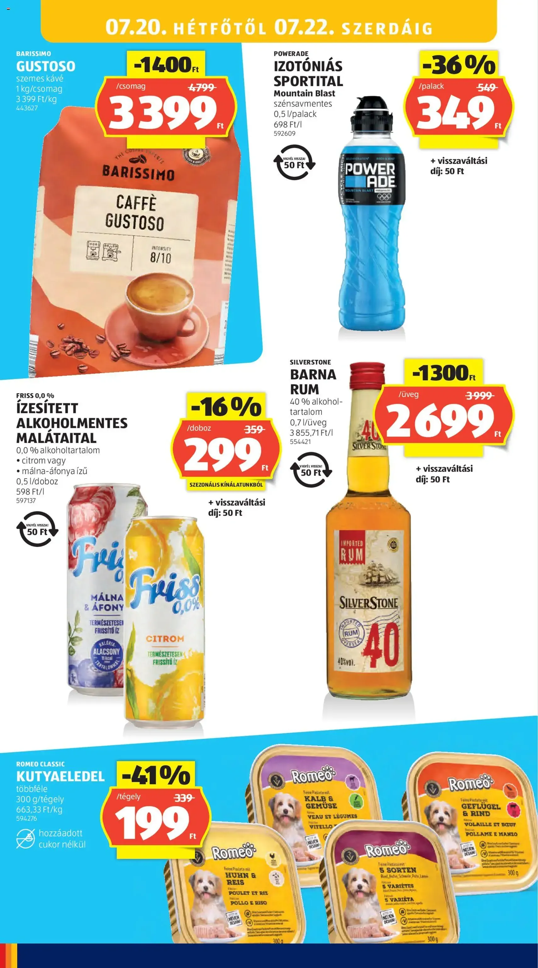 Aldi akciós újság - 2026.07.16. érvényes szórólap 34 oldal 38 oldalból