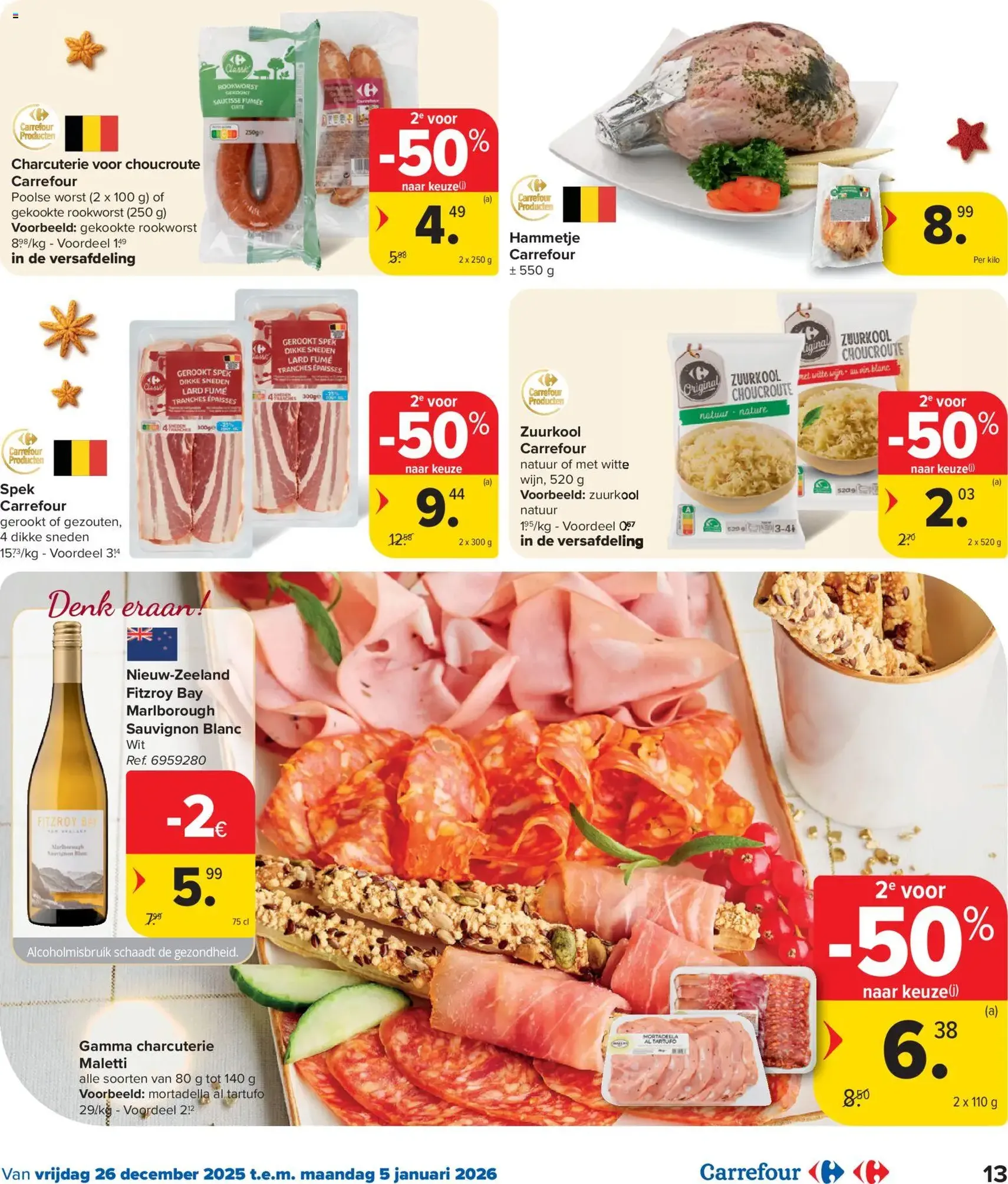 Carrefour folder week 1 - geldige folder vanaf 26/12/2025 pagina 13 van 32