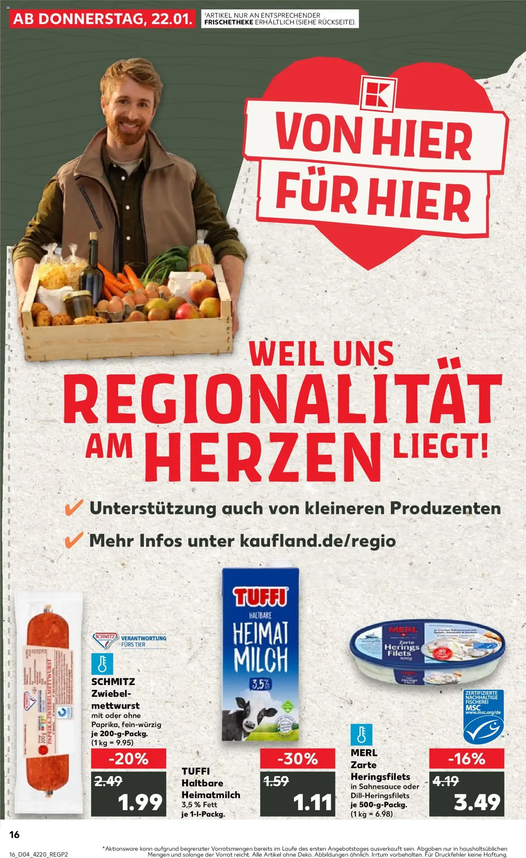 Kaufland DE - DE Folder - geldige folder vanaf 22-01-2026 pagina 16 van 59
