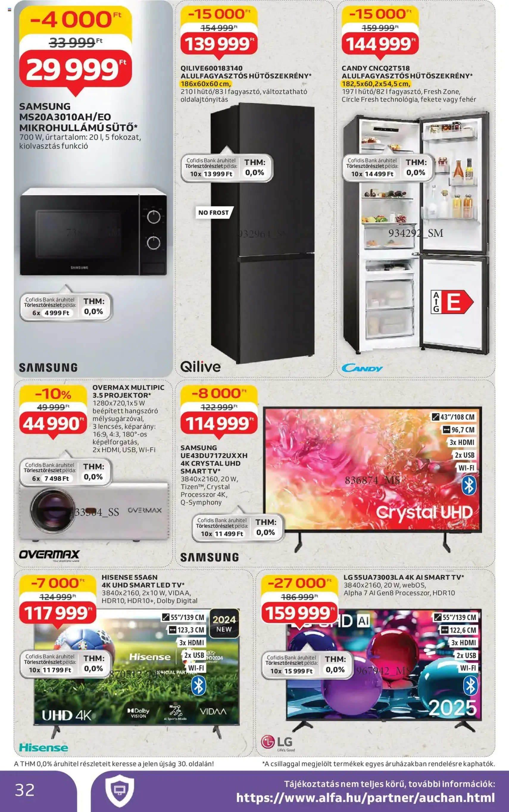 Auchan Akciós újság - 2025.07.31. érvényes szórólap 32 oldal 42 oldalból Auchan Akciós újság - 2025.07.31. érvényes szórólap 32 oldal 42 oldalból