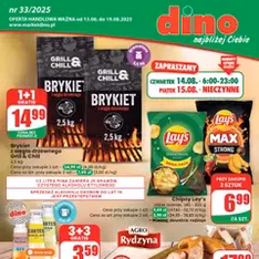 Dino Gazetka - podgląd gazetki ważnej od 13.08.2025