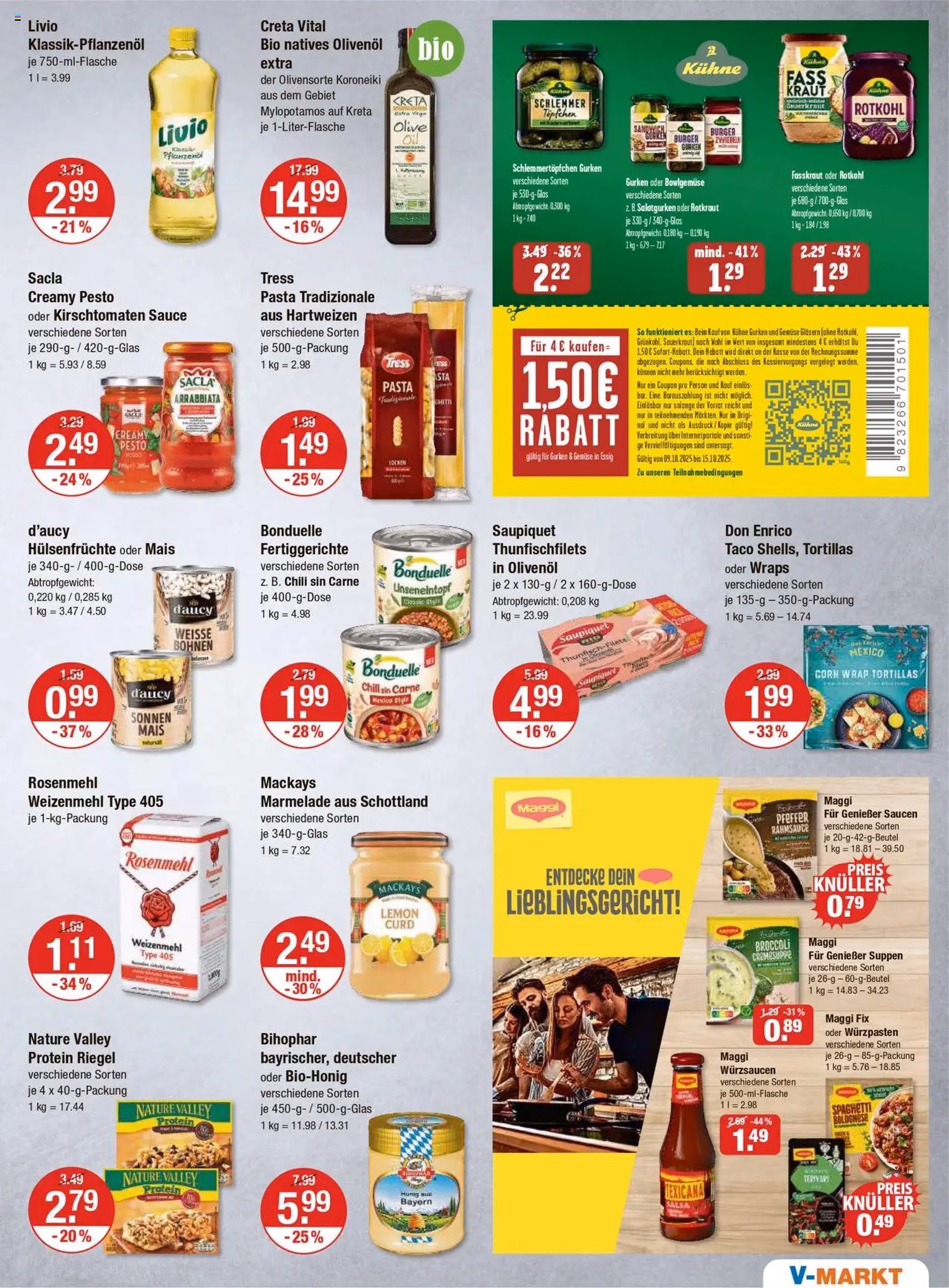 V-Markt - Hallertau / Oberpfalz - Gültiger Prospekt ab 09.10.2025, Seite 7 von insgesamt 22