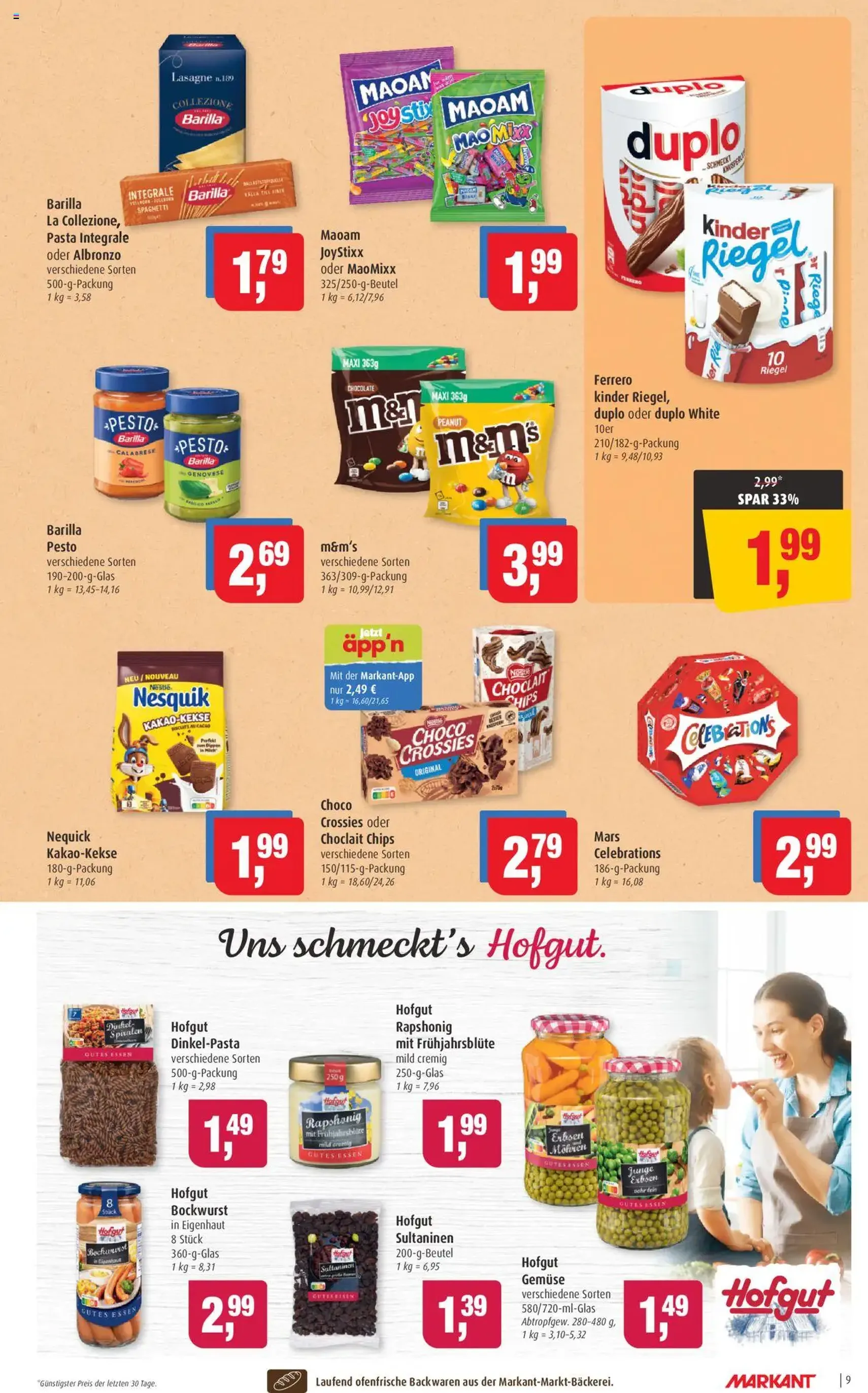Markant Prospekt - Gültiger Prospekt ab 11.08.2025, Seite 9 von insgesamt 14