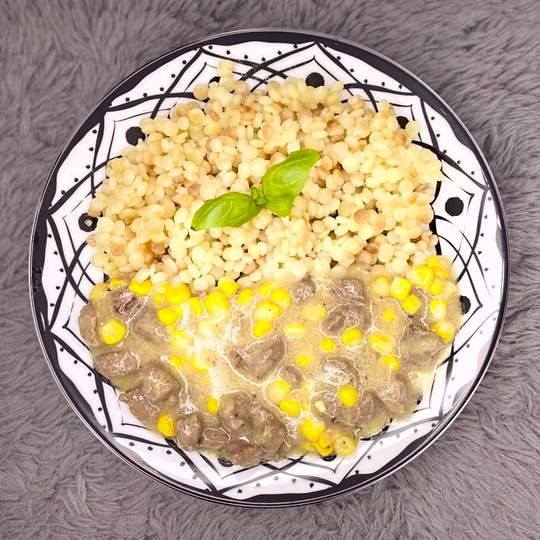 Anteprima ricetta Vitello con mais