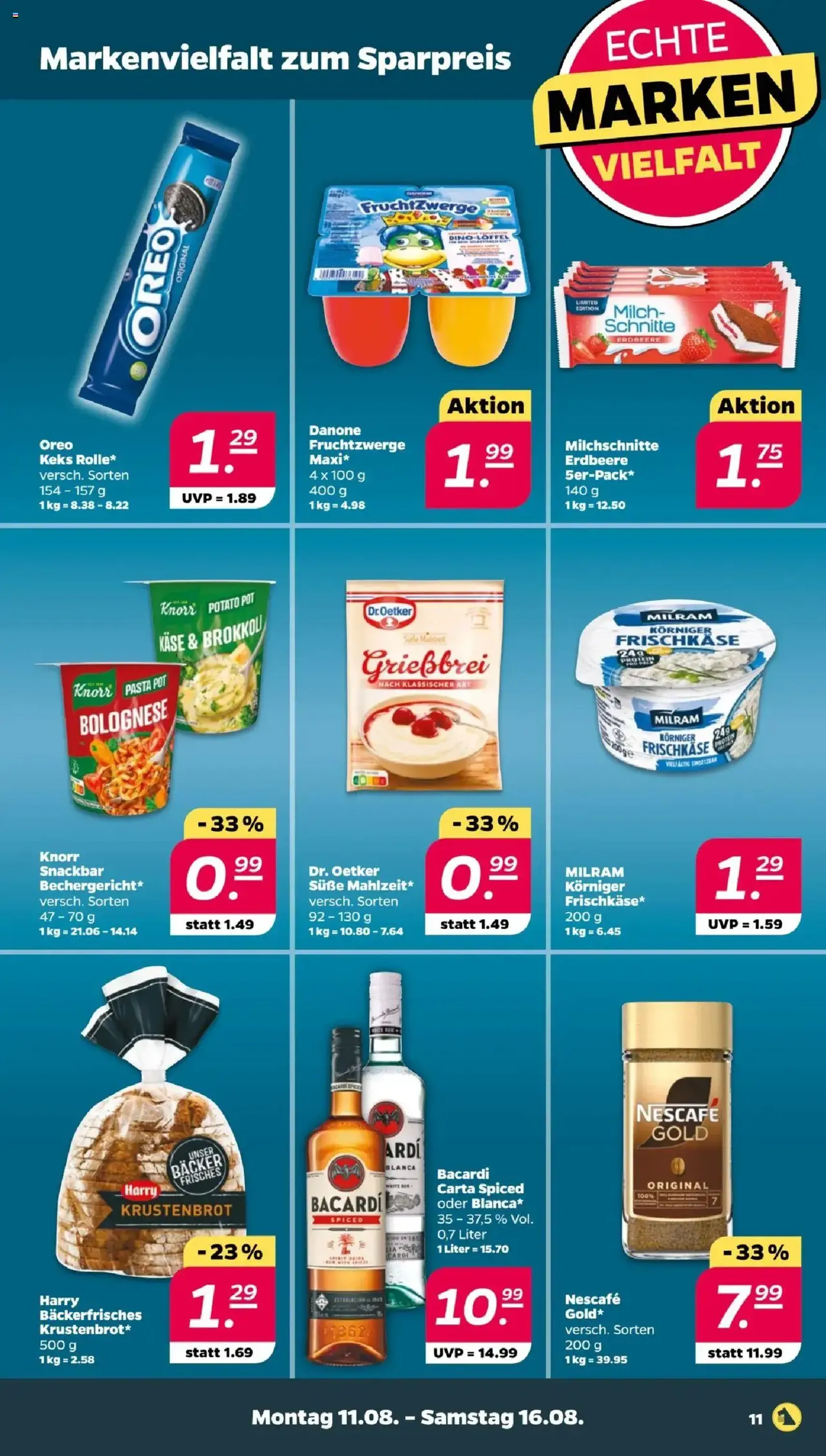 Netto Prospekt - Gültiger Prospekt ab 11.08.2025, Seite 11 von insgesamt 34 Netto Prospekt - Gültiger Prospekt ab 11.08.2025, Seite 11 von insgesamt 34