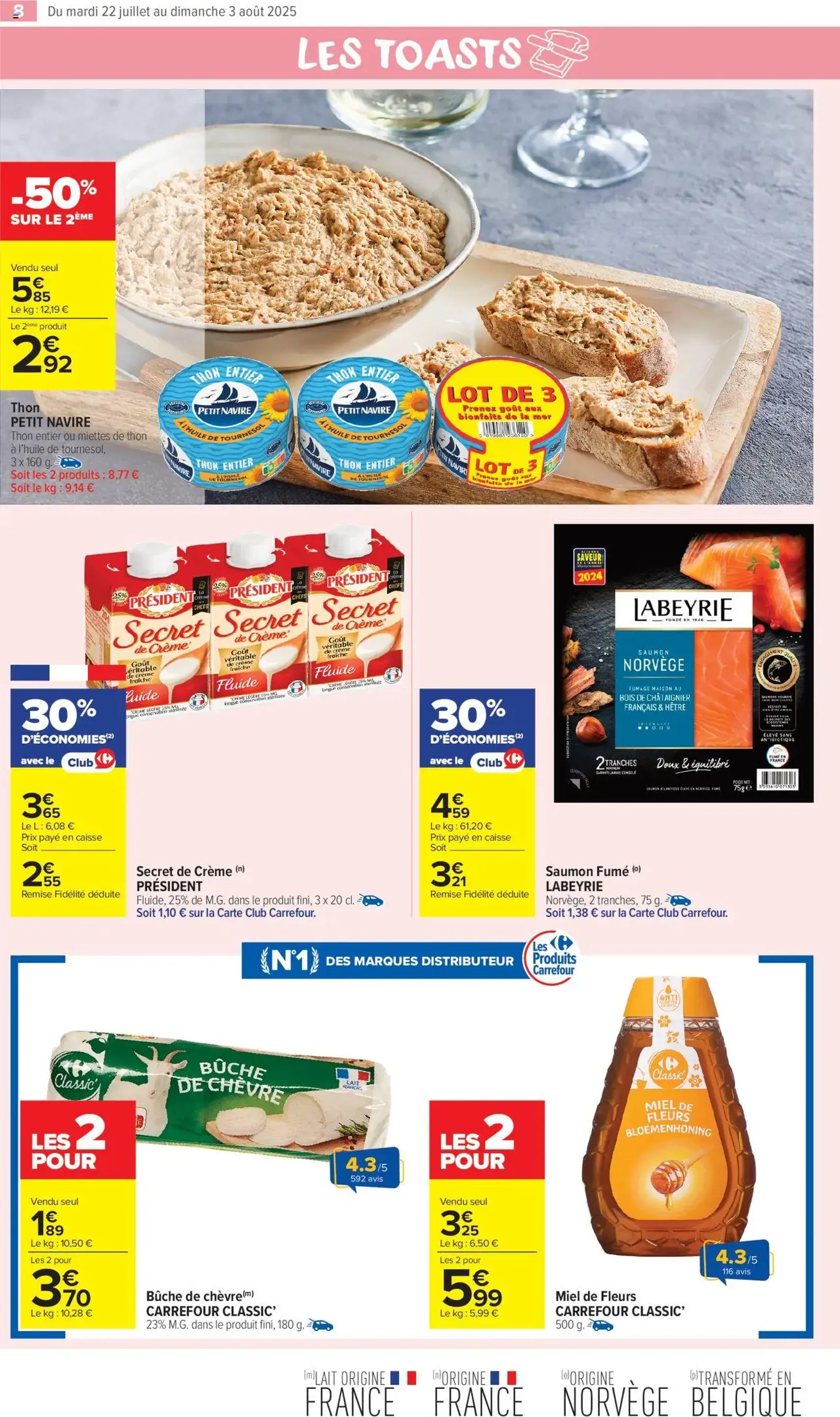 Carrefour Market catalogue semaine 30 - brochure valable à partir du 22/07/2025, page 12 sur 48