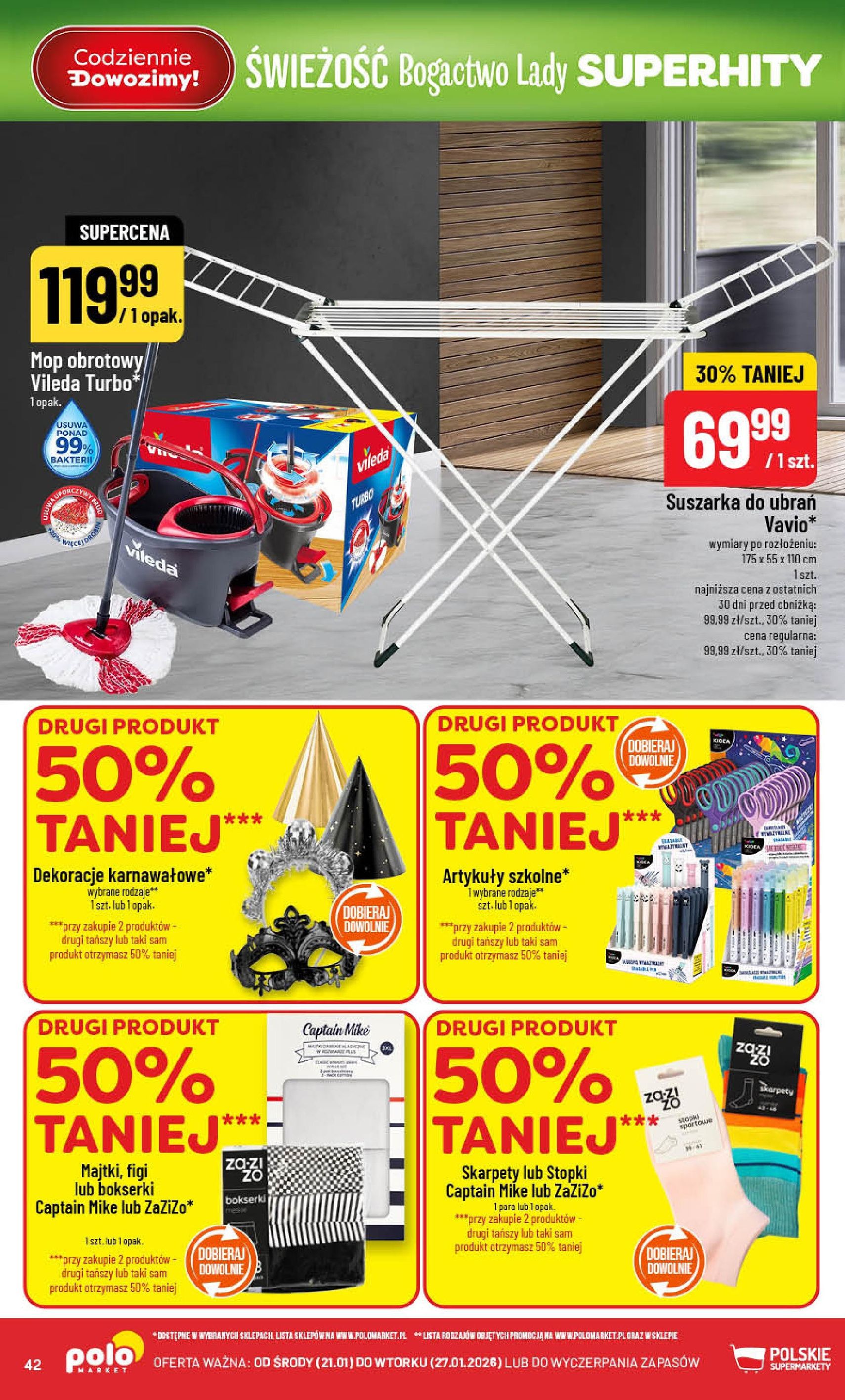 POLOmarket Gazetka - ważny gazetka od 21.01.2026 strona 42 z 50