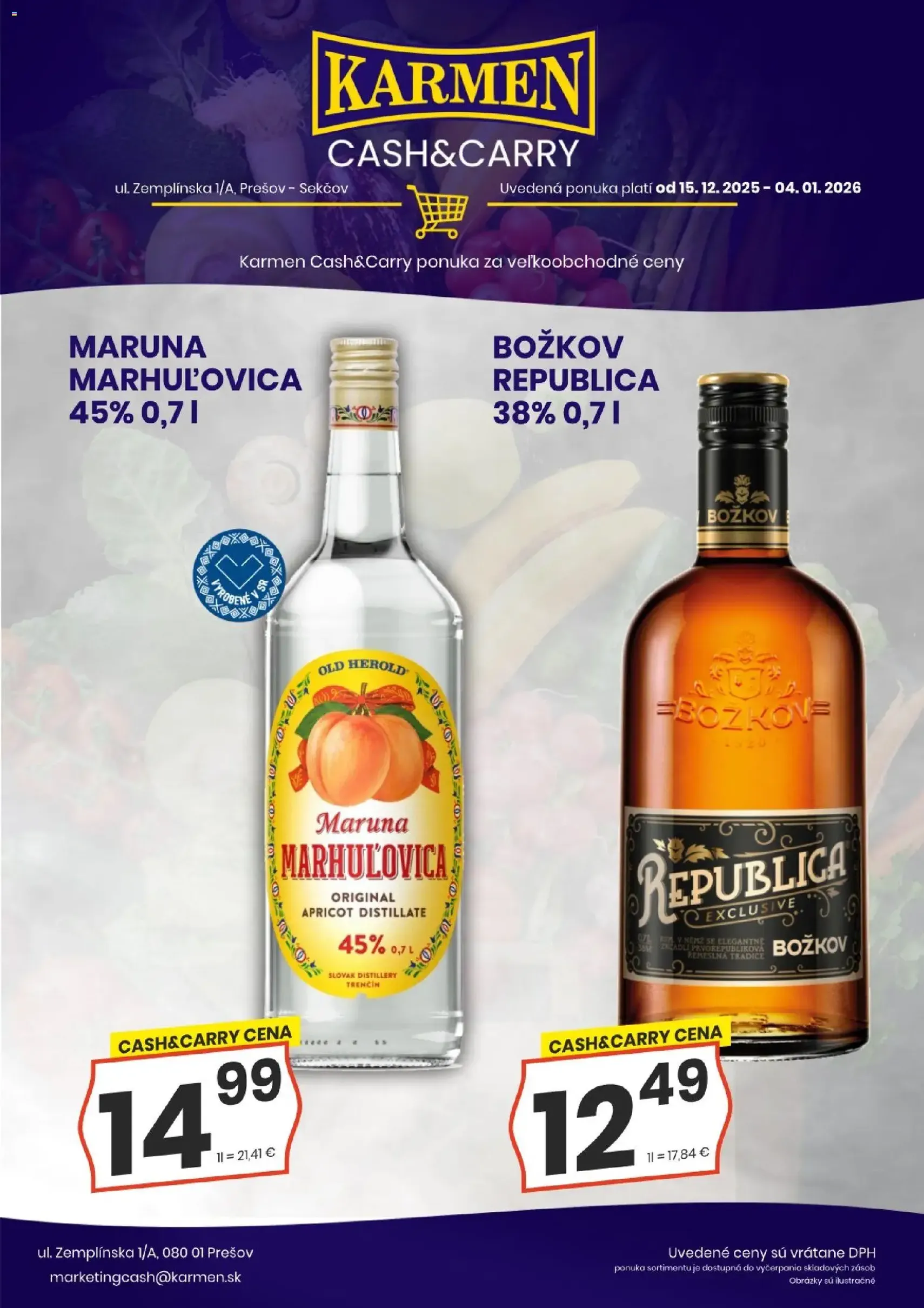 KARMEN CBA Cash & Carry - platný leták od 15.12.2025 strana 6 z 8