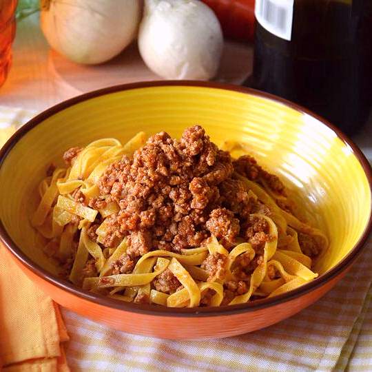 Anteprima ricetta Pasta alla Bolognese