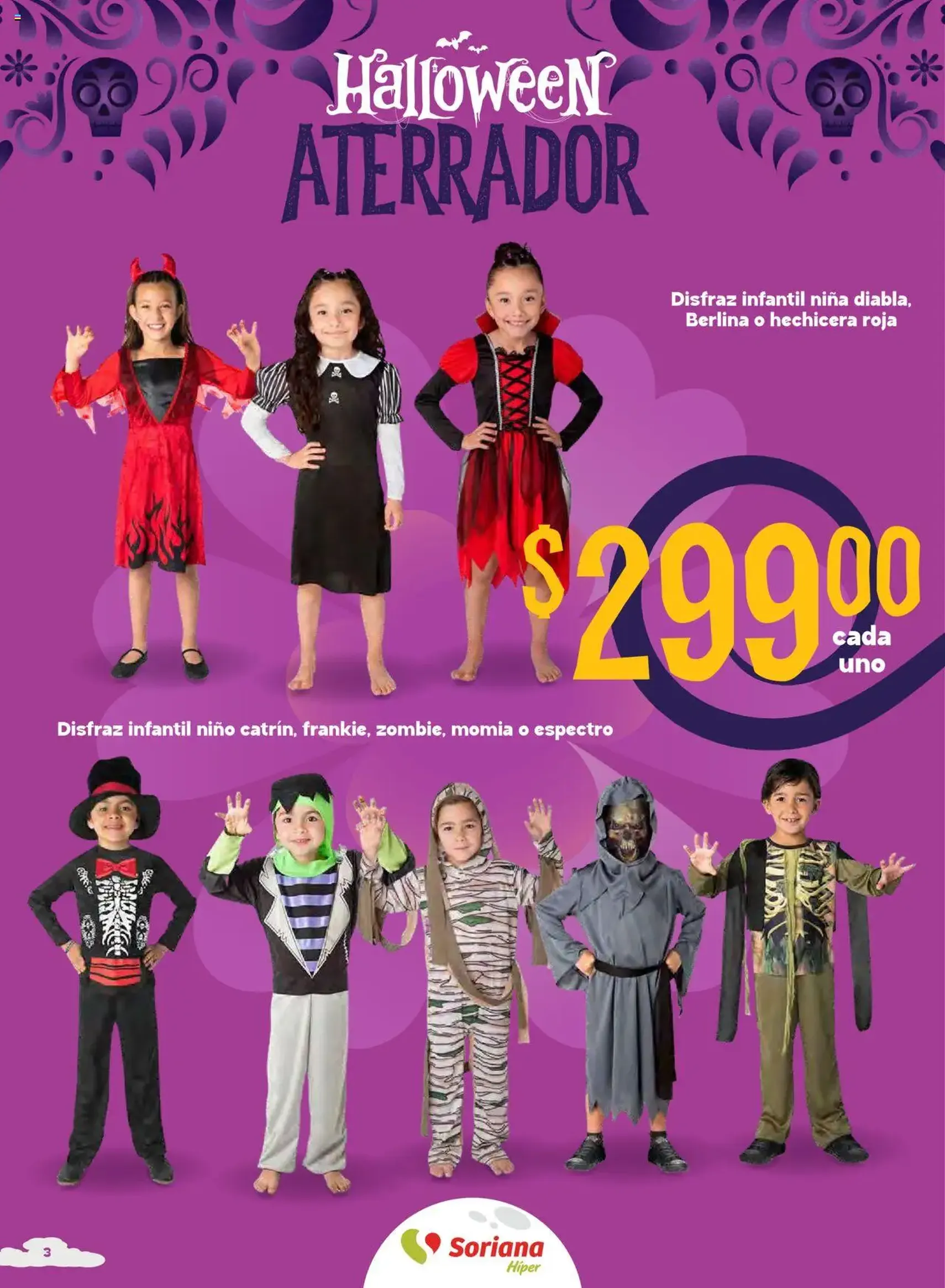 Soriana - Halloween y Día de muertos Híper Nacional - folleto válido desde 16/10/2025 página 3 de 29 Soriana - Halloween y Día de muertos Híper Nacional - folleto válido desde 16/10/2025 página 3 de 29