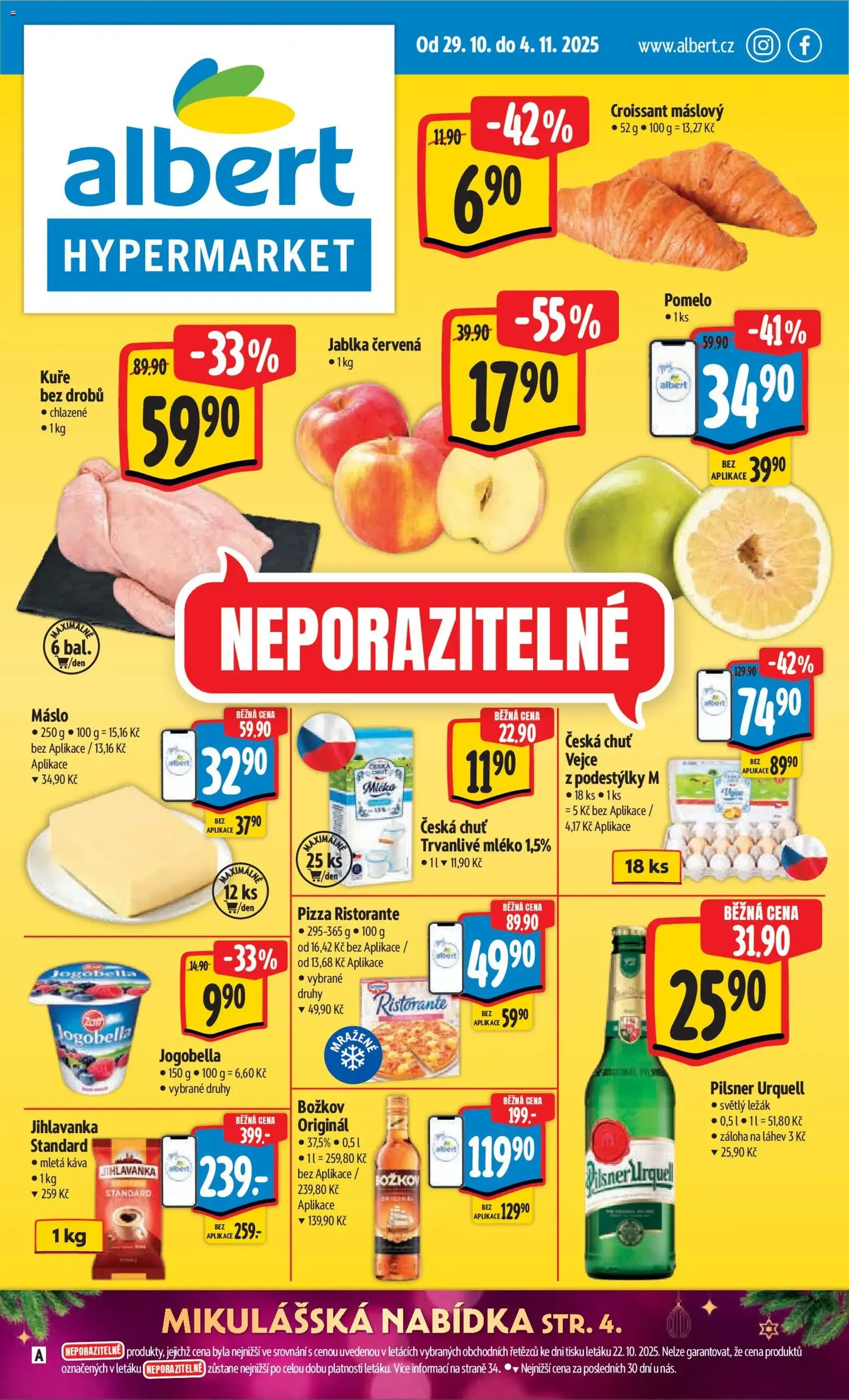 Albert leták - Hypermarket - platný leták od 29.10.2025 strana 1 z 61 Albert leták - Hypermarket - platný leták od 29.10.2025 strana 1 z 61