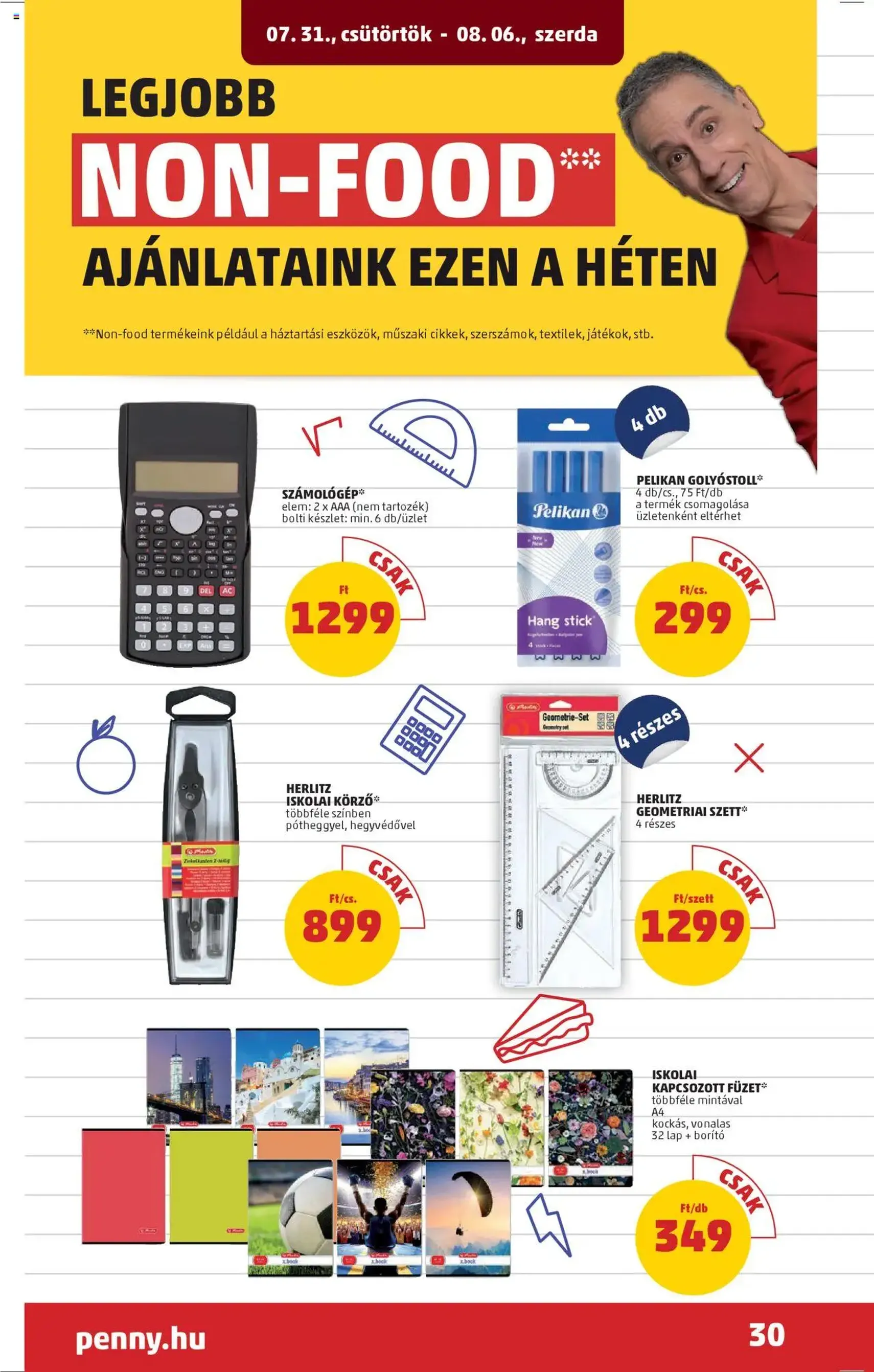 PENNY Akciós újság - 2025.07.31. érvényes szórólap 34 oldal 43 oldalból PENNY Akciós újság - 2025.07.31. érvényes szórólap 34 oldal 43 oldalból