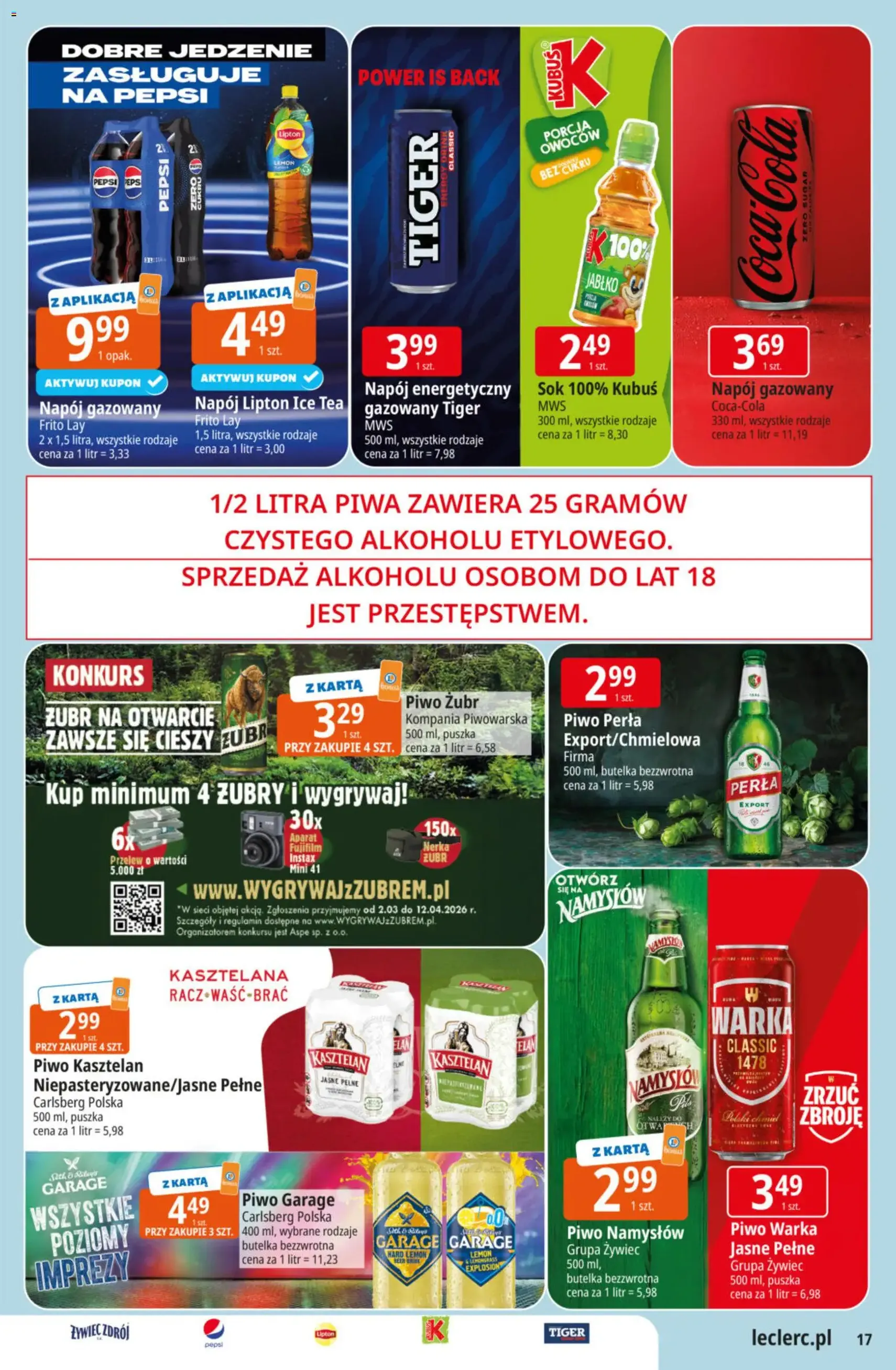 E.Leclerc Gazetka - ważny gazetka od 24.02.2026 strona 17 z 32