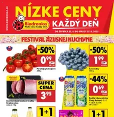 Biedronka leták - náhľad letáku platný od 21.08.2025