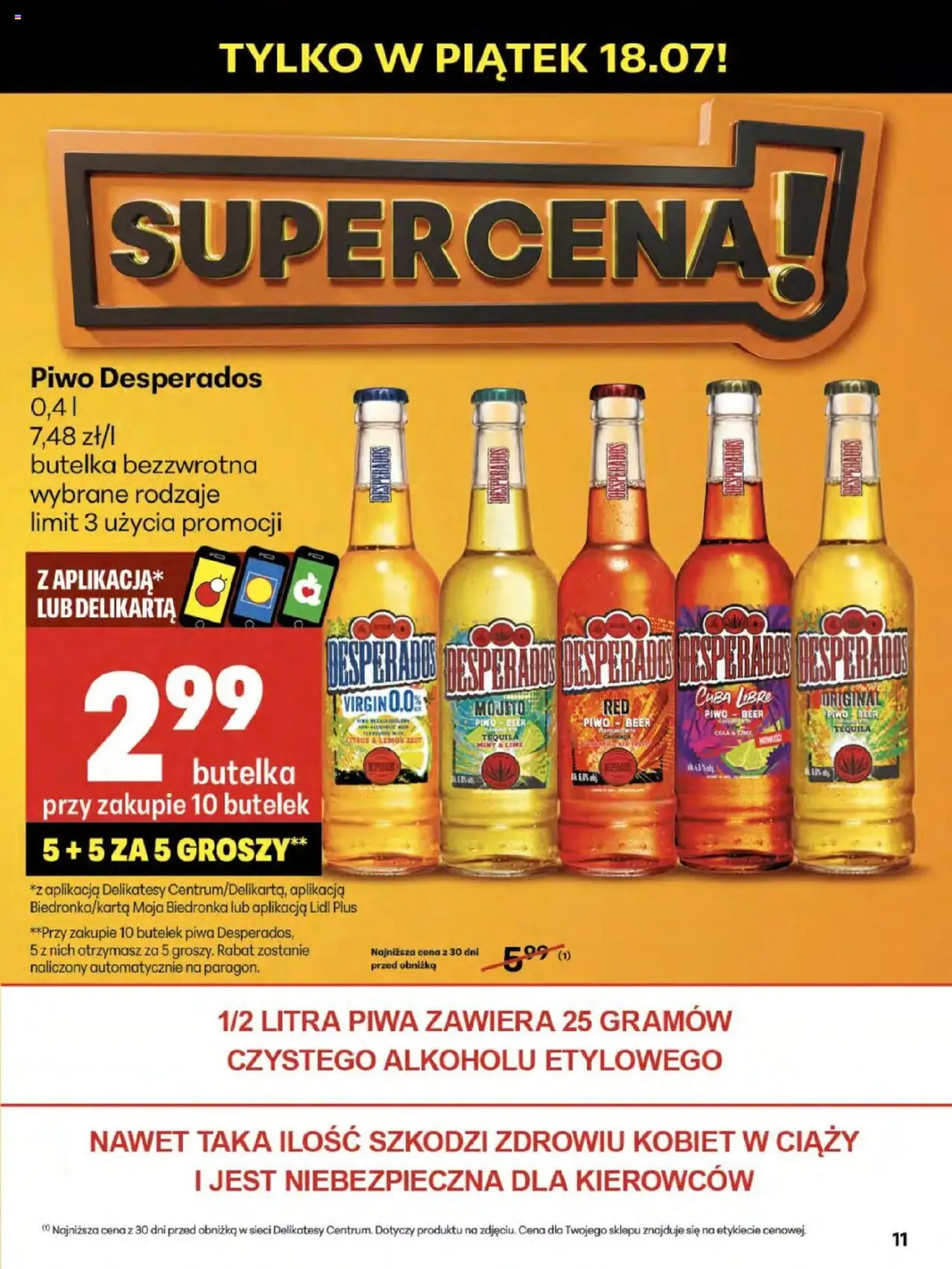 Delikatesy Centrum Gazetka - ważny gazetka od 17.07.2025 strona 11 z 61 Delikatesy Centrum Gazetka - ważny gazetka od 17.07.2025 strona 11 z 61