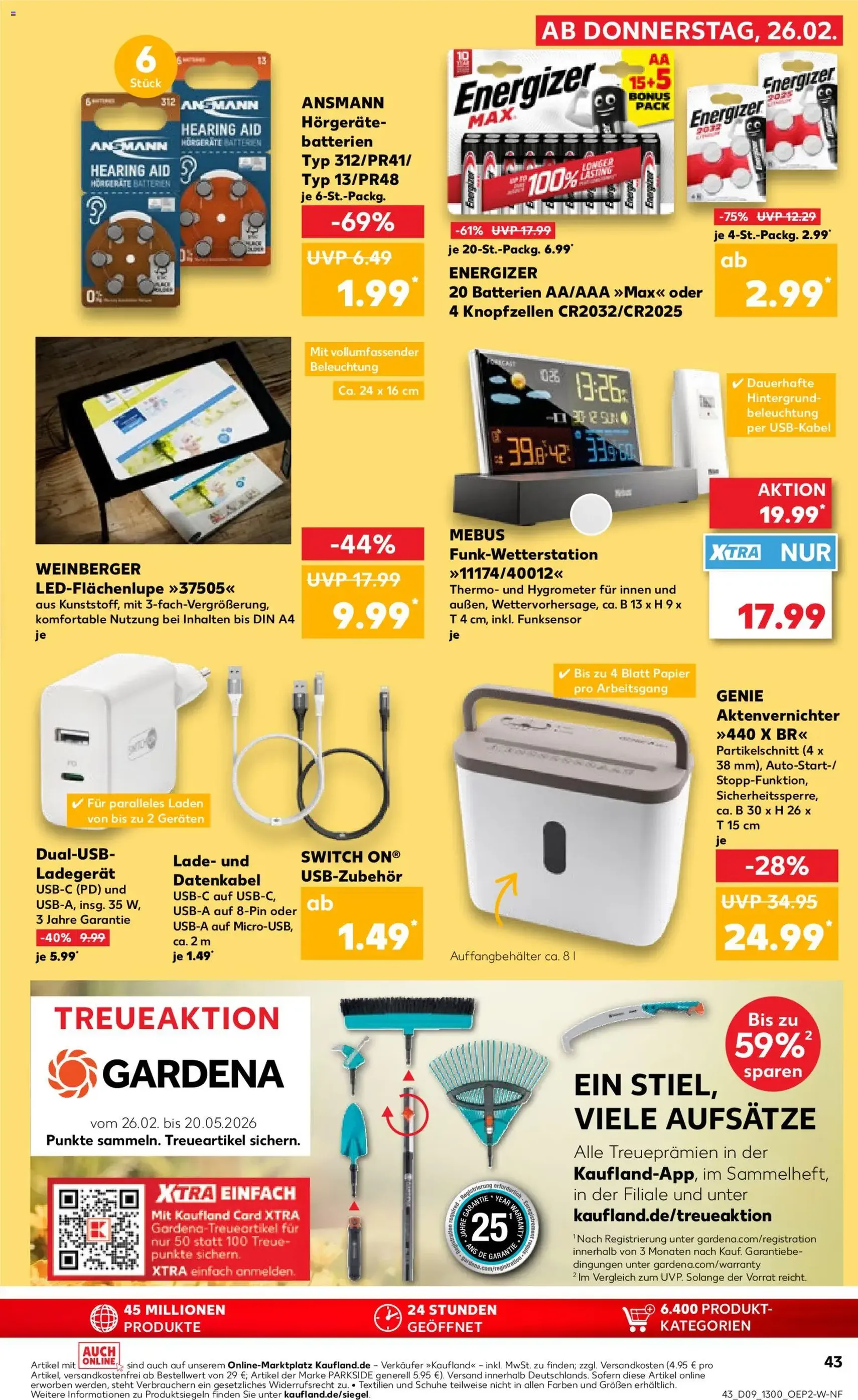 Kaufland DE - DE Folder - geldige folder vanaf 26-02-2026 pagina 43 van 70