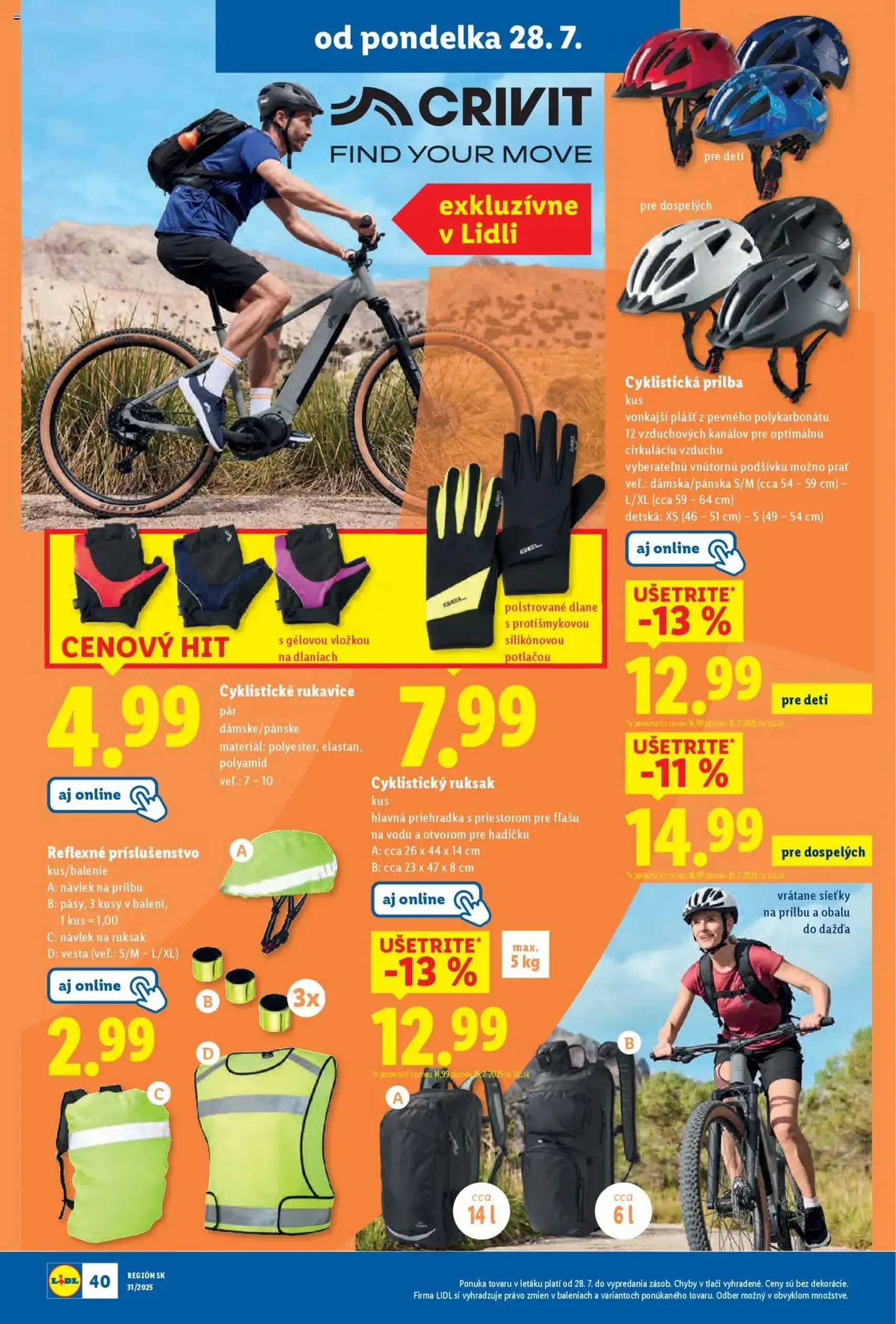 Lidl leták - platný leták od 28.07.2025 strana 46 z 87 Lidl leták - platný leták od 28.07.2025 strana 46 z 87