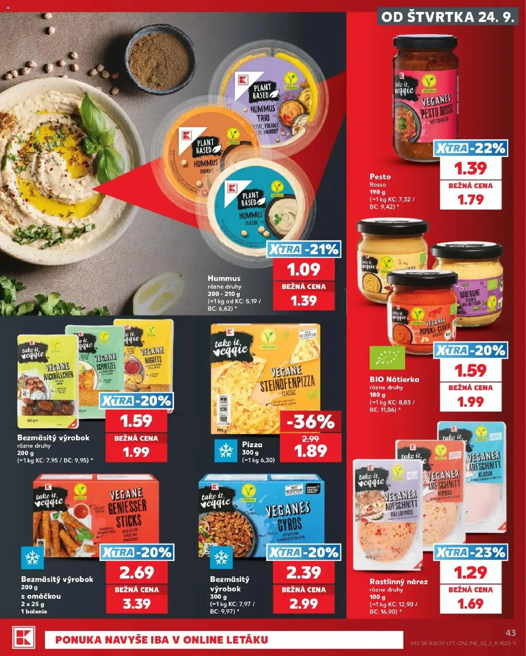 Kaufland leták - platný leták od 24.09.2026 strana 43 z 82