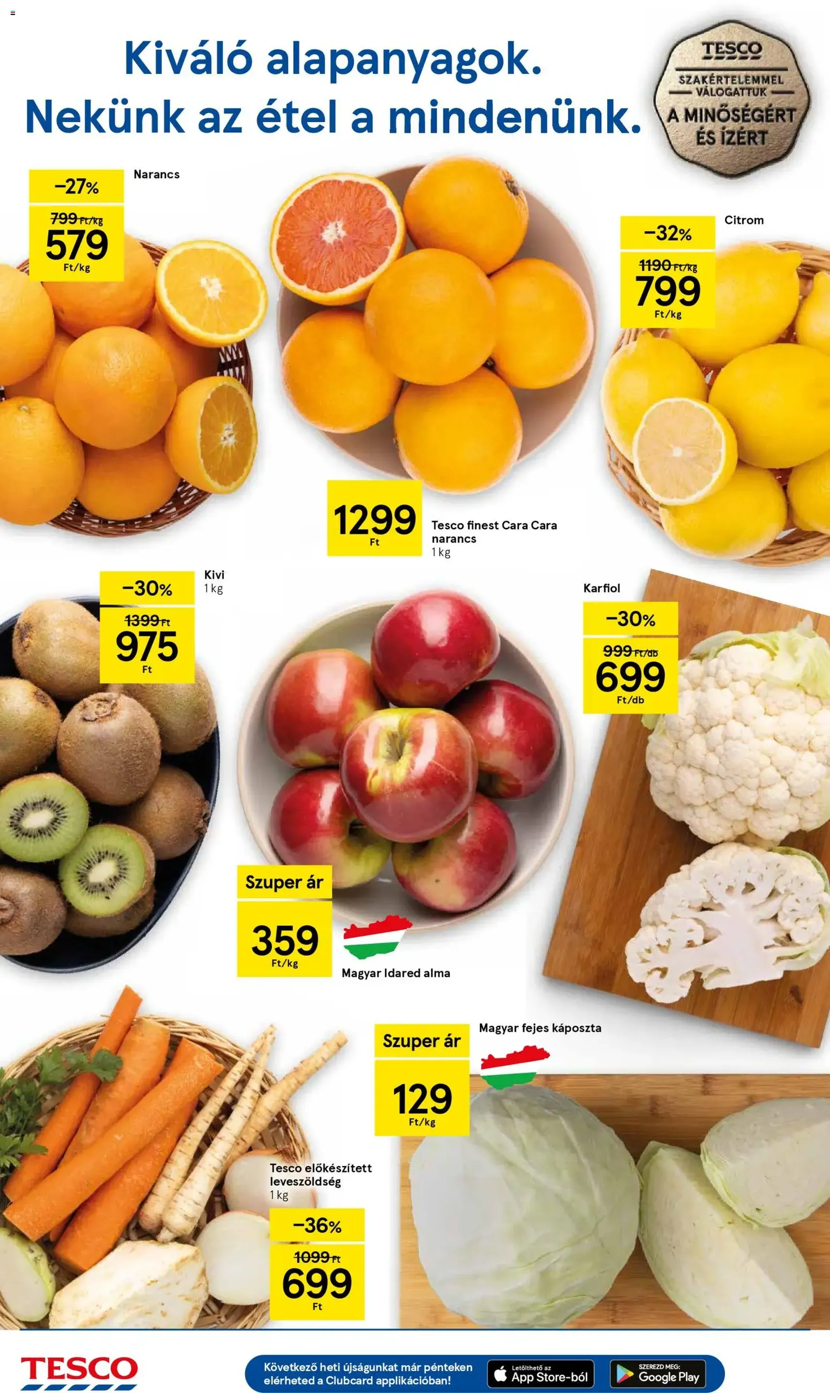 Tesco Hipermarket - Akciós újság - 2025.12.18. érvényes szórólap 2 oldal 34 oldalból