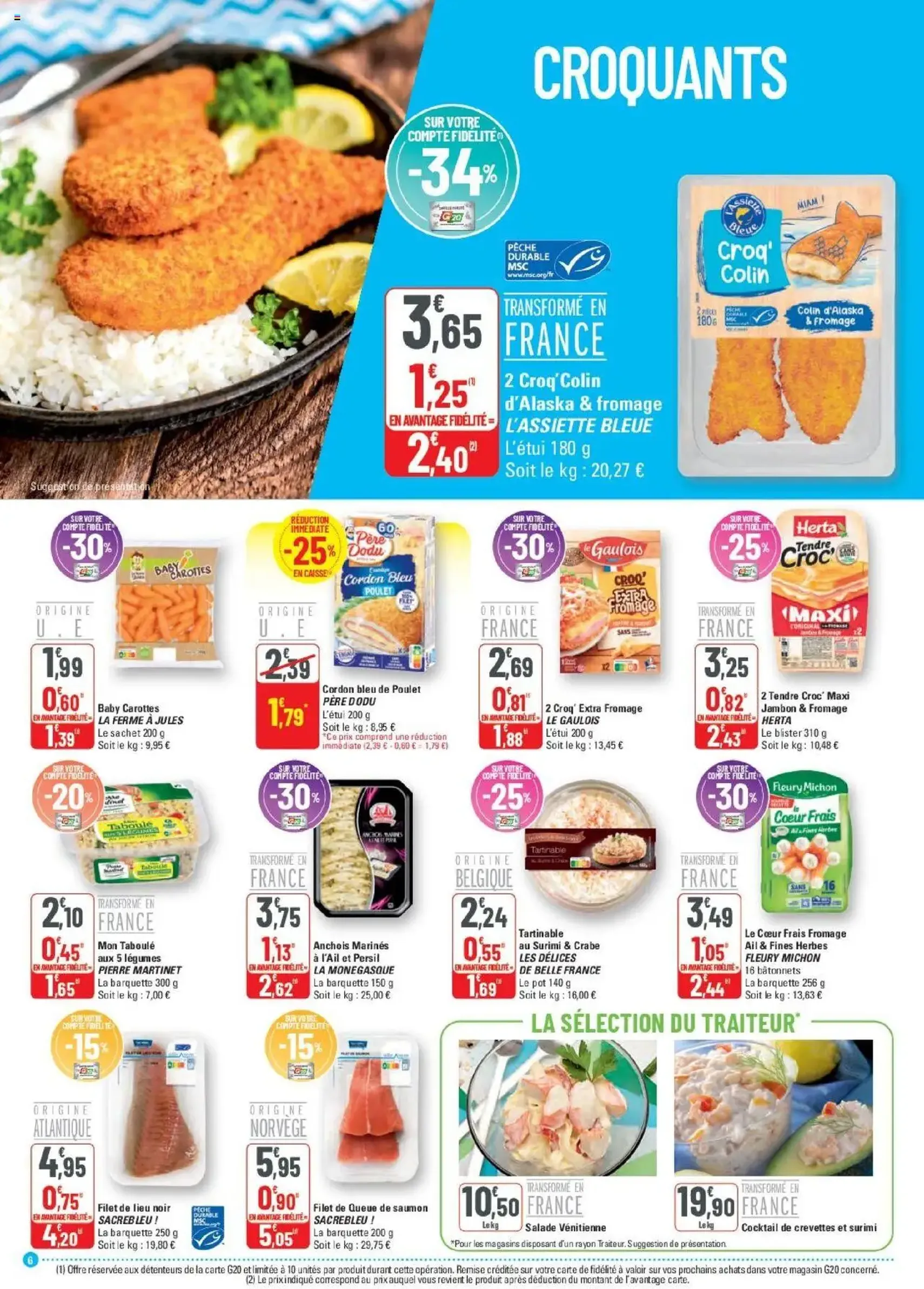 G20 Supermarchés catalogue - brochure valable à partir du 27/08/2025, page 6 sur 24