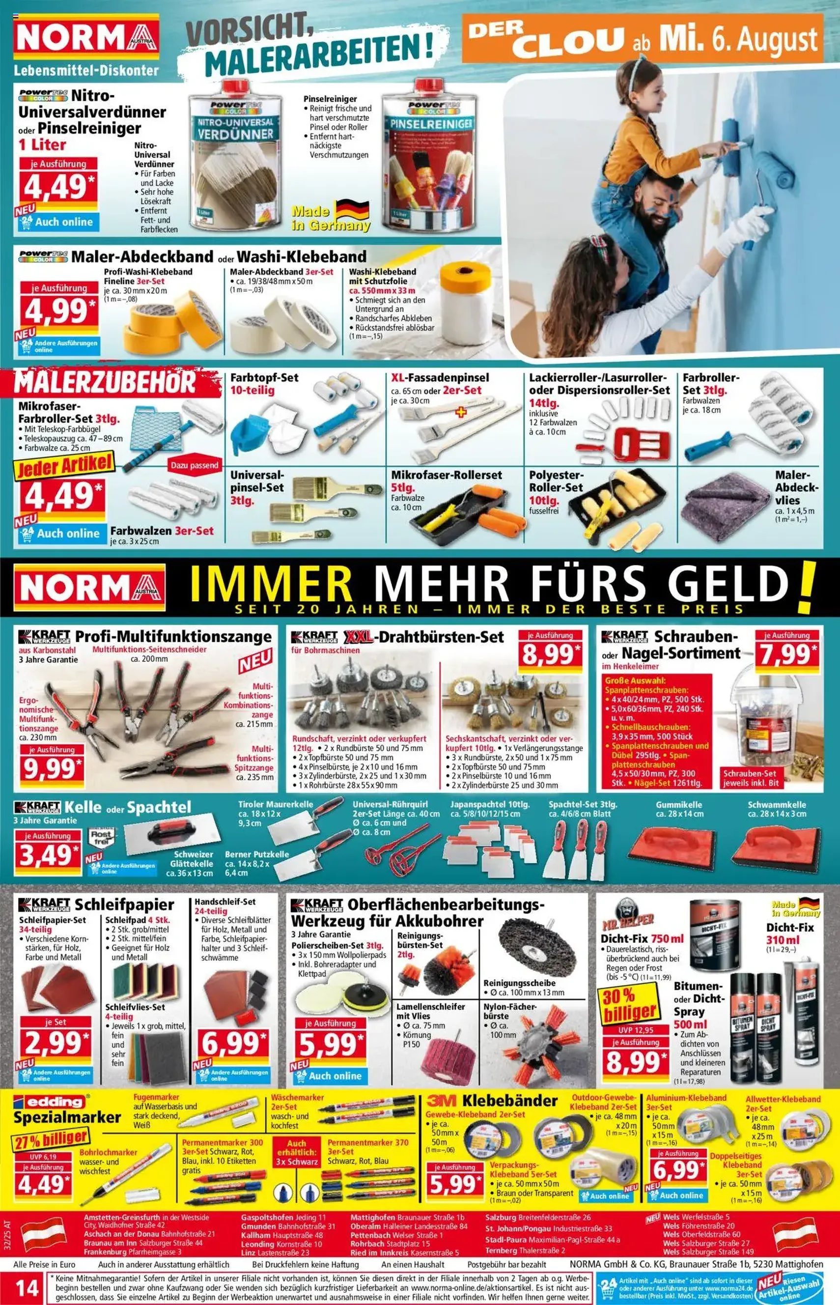 Norma Flugblatt - Gültiger Prospekt ab 04.08.2025, Seite 14 von insgesamt 20