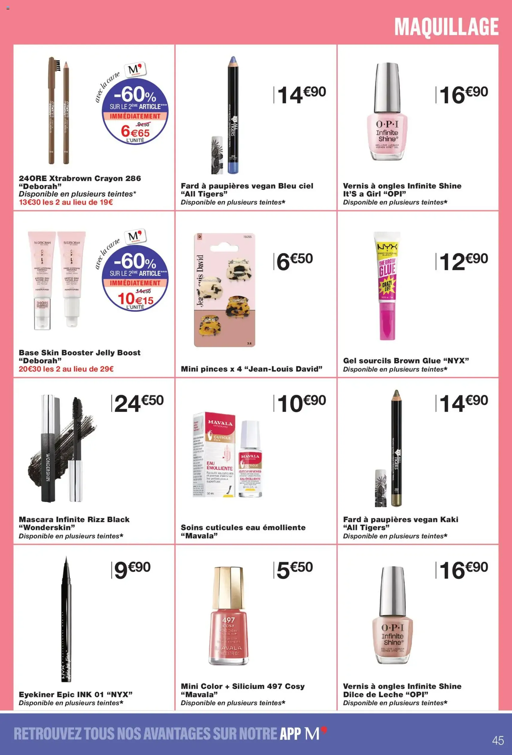 Monoprix catalogue - brochure valable à partir du 28/07/2026, page 45 sur 52