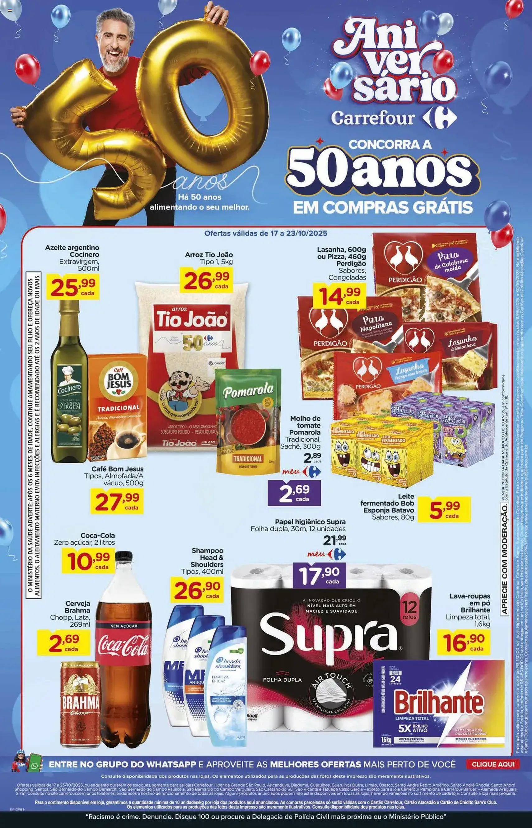 Carrefour - Ofertas da semana - folheto válido a partir de 17/10/2025 página 1 de 18 Carrefour - Ofertas da semana - folheto válido a partir de 17/10/2025 página 1 de 18