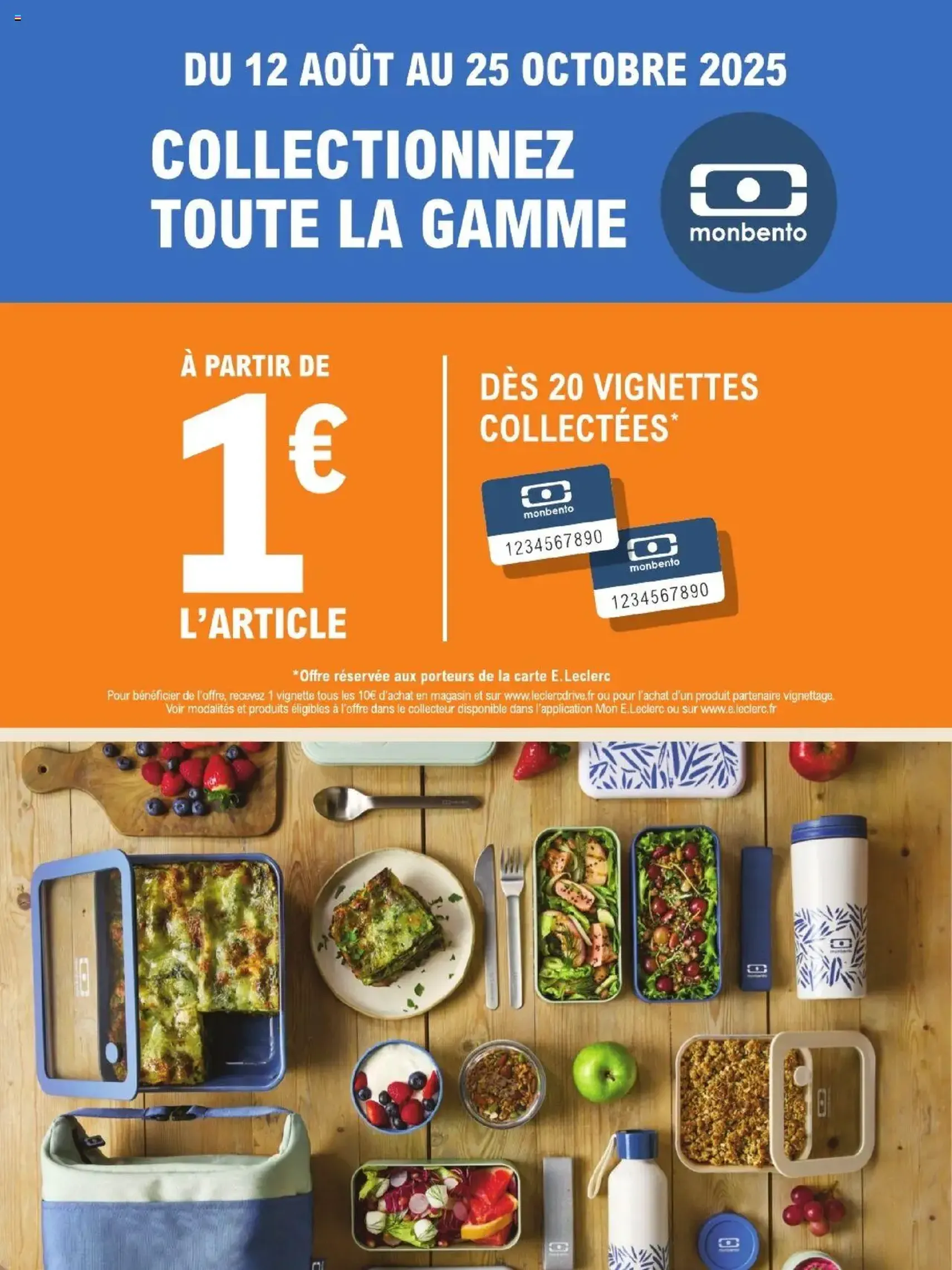 E.Leclerc catalogue semaine 34 - brochure valable à partir du 12/08/2025, page 2 sur 40