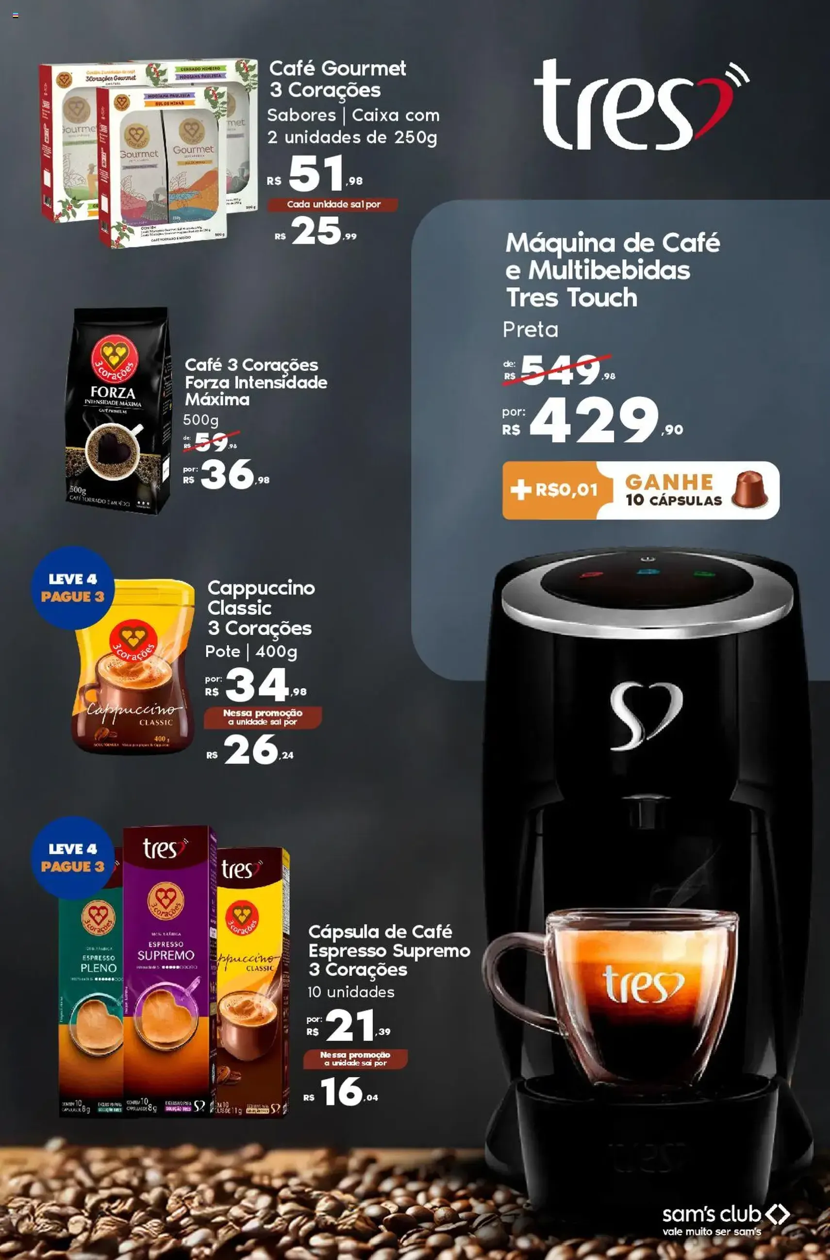 Sam's Club - Ofertas Hora do Café - folheto válido a partir de 14/08/2025 página 4 de 13