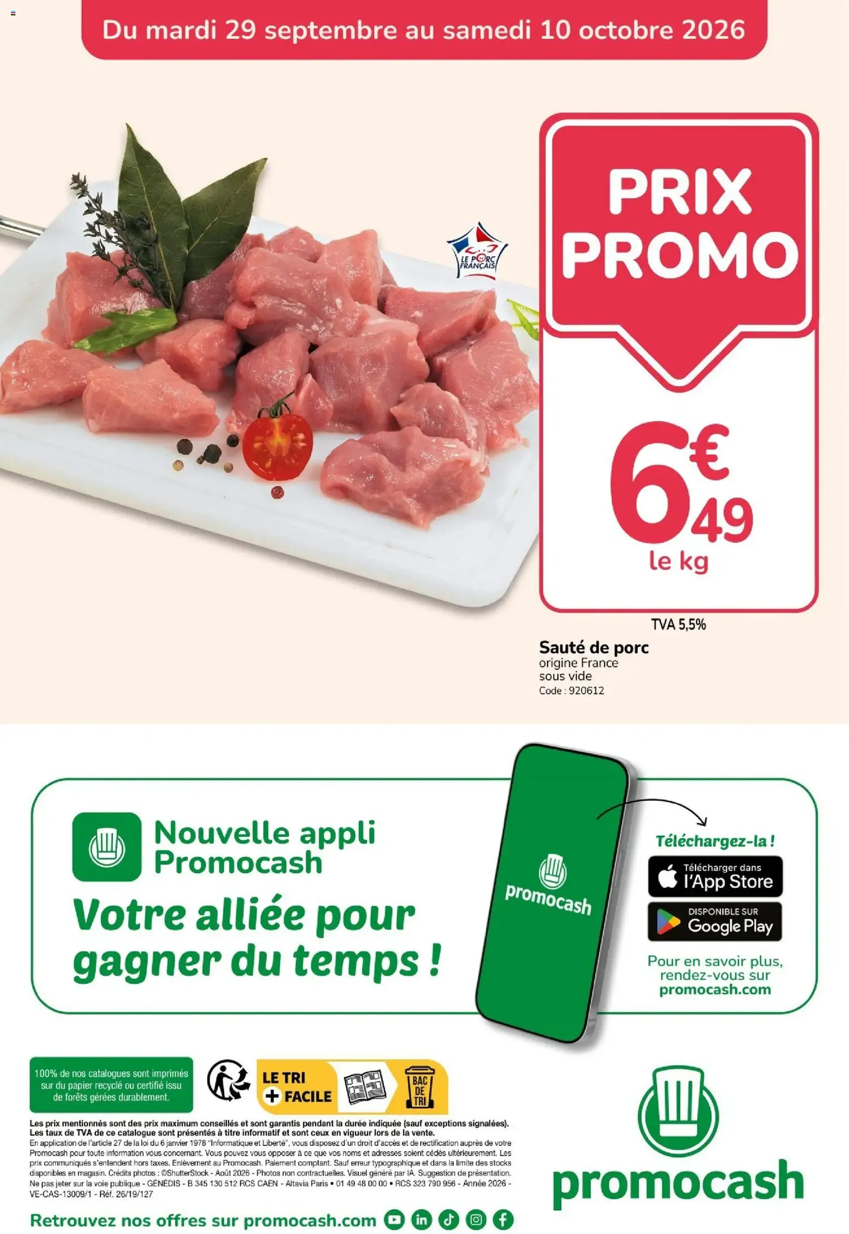 Promocash catalogue - brochure valable à partir du 29/09/2026, page 24 sur 24