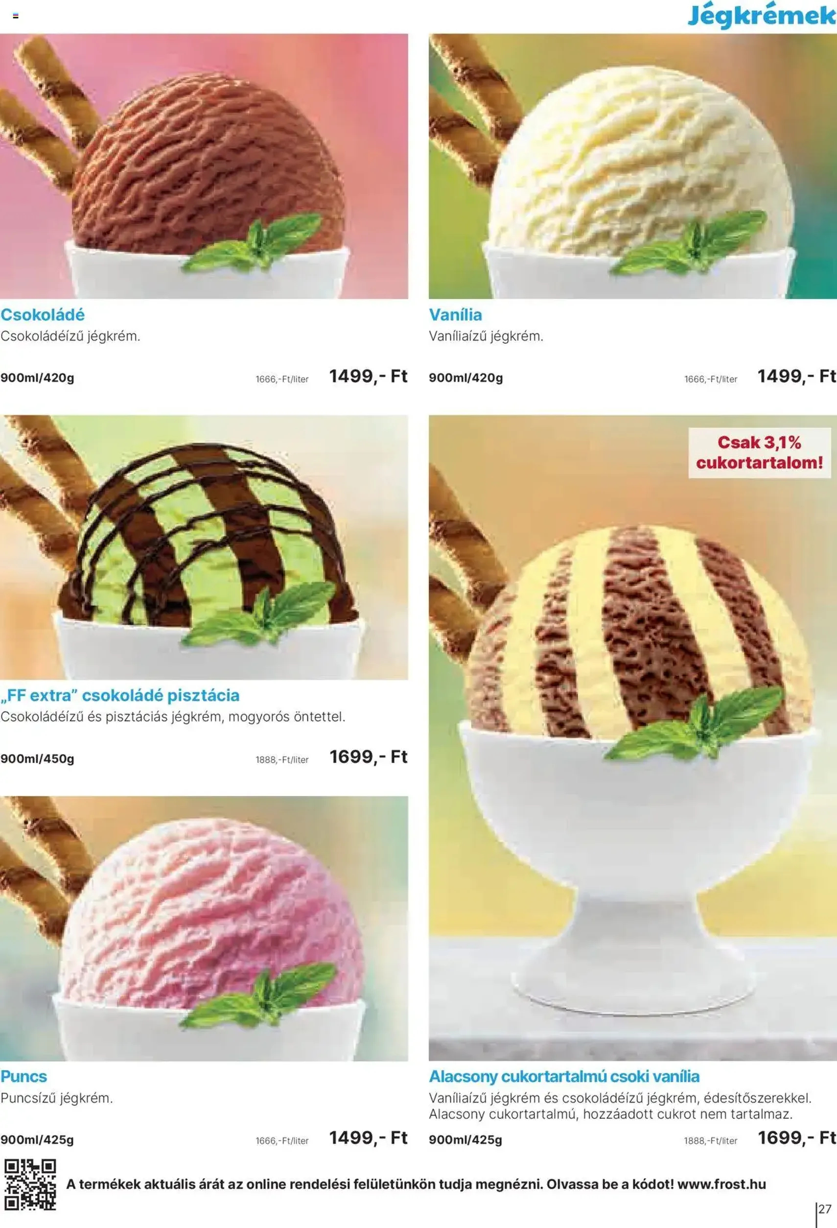 Family Frost Katalógus - 2025.10.01. érvényes szórólap 27 oldal 32 oldalból
