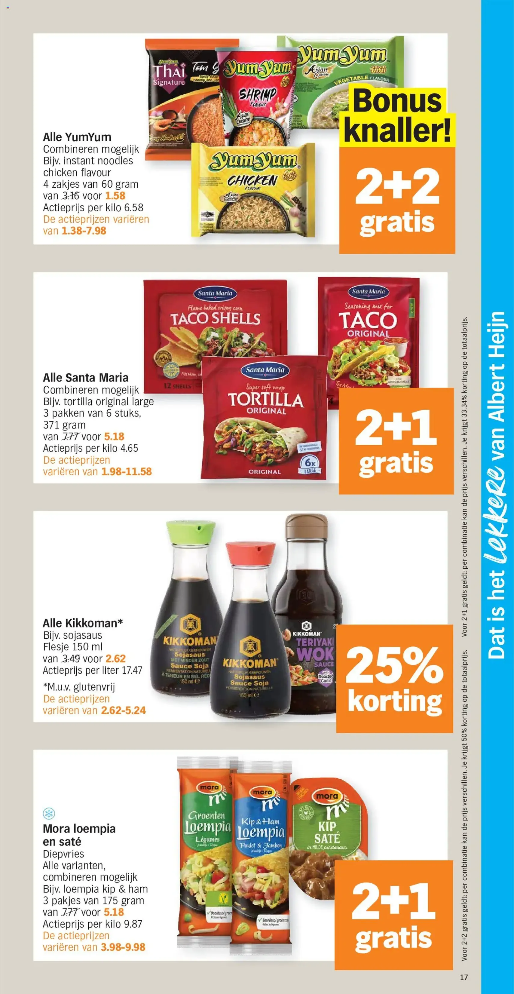 Albert Heijn Folder week / de la semaine 22 - geldige folder vanaf 25/05/2026 pagina 17 van 34