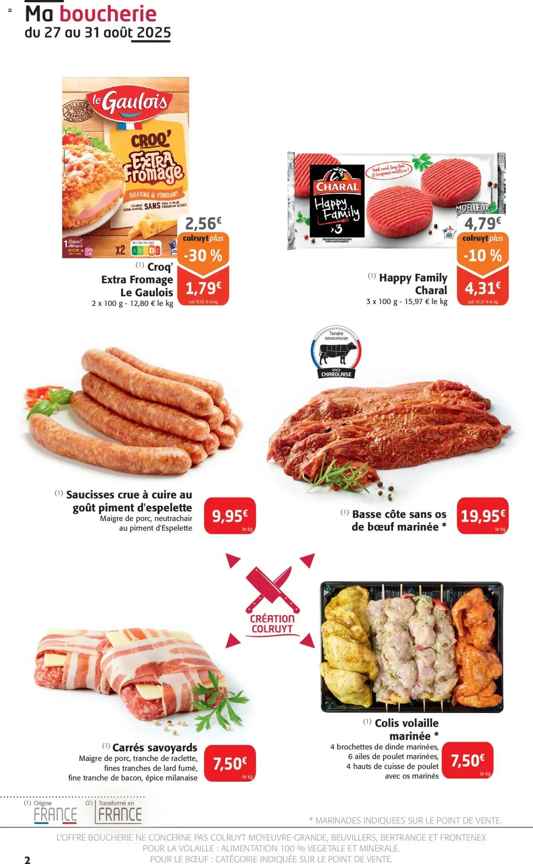 Colruyt catalogue - brochure valable à partir du 27/08/2025, page 2 sur 32 Colruyt catalogue - brochure valable à partir du 27/08/2025, page 2 sur 32