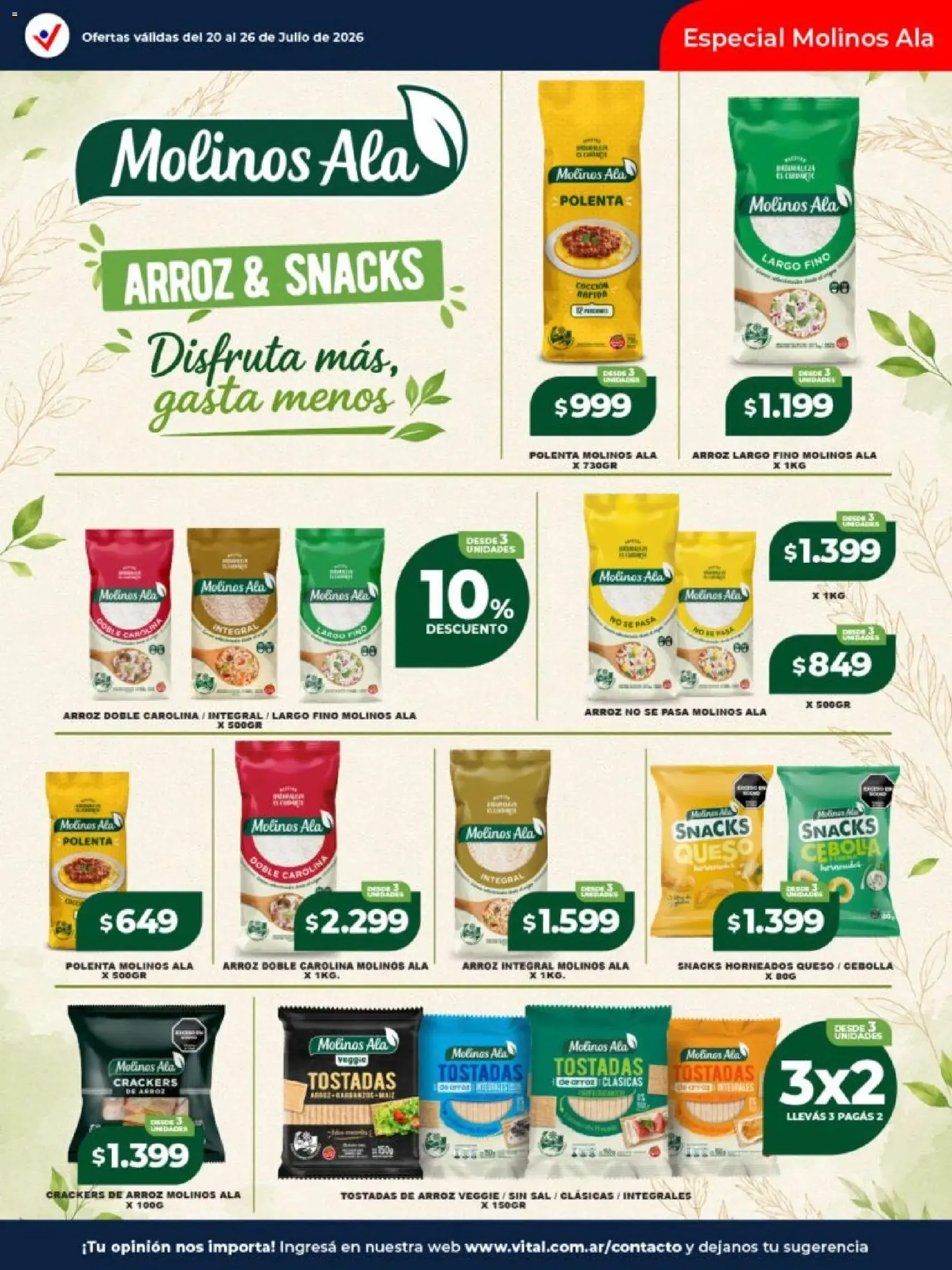 Vital - Ofertas - folleto válido desde 20/07/2026 página 16 de 26