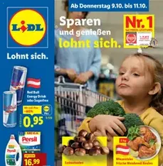 Lidl Flugblatt - - Prospekt Vorschau gültig ab 09.10.2025