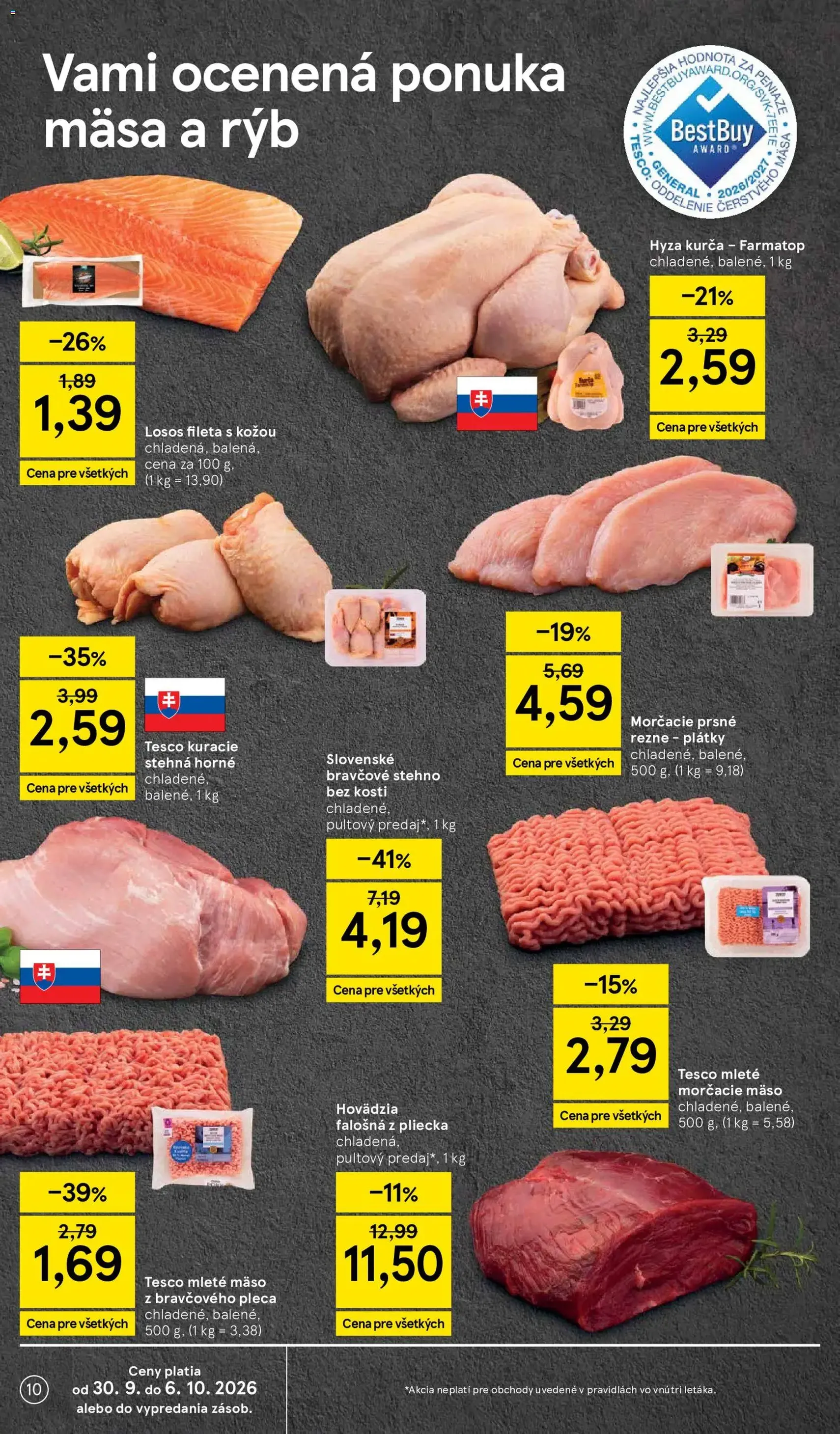 Tesco Hypermarket - leták - platný leták od 30.09.2026 strana 10 z 43
