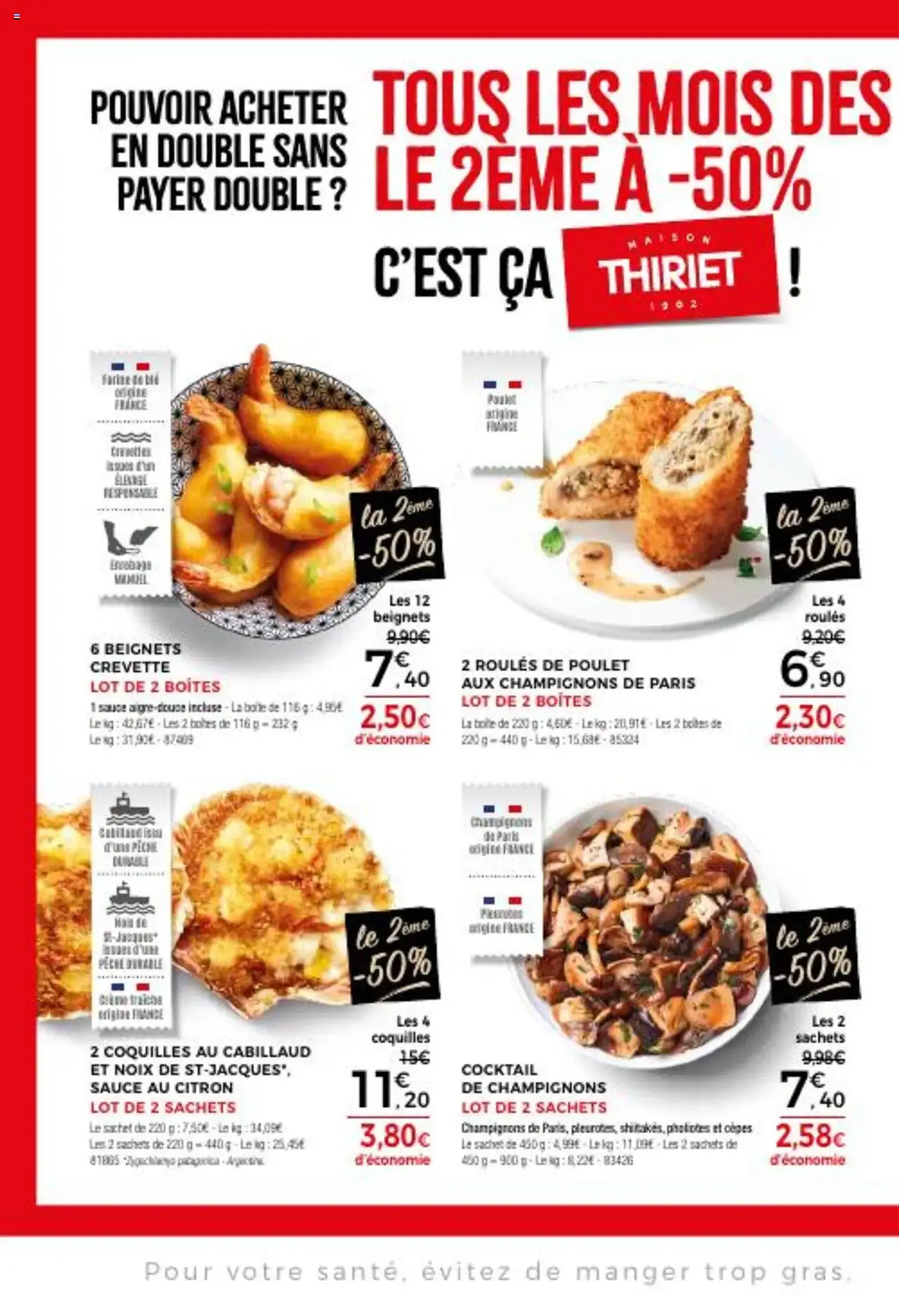Thiriet catalogue - brochure valable à partir du 25/08/2025, page 2 sur 16 Thiriet catalogue - brochure valable à partir du 25/08/2025, page 2 sur 16