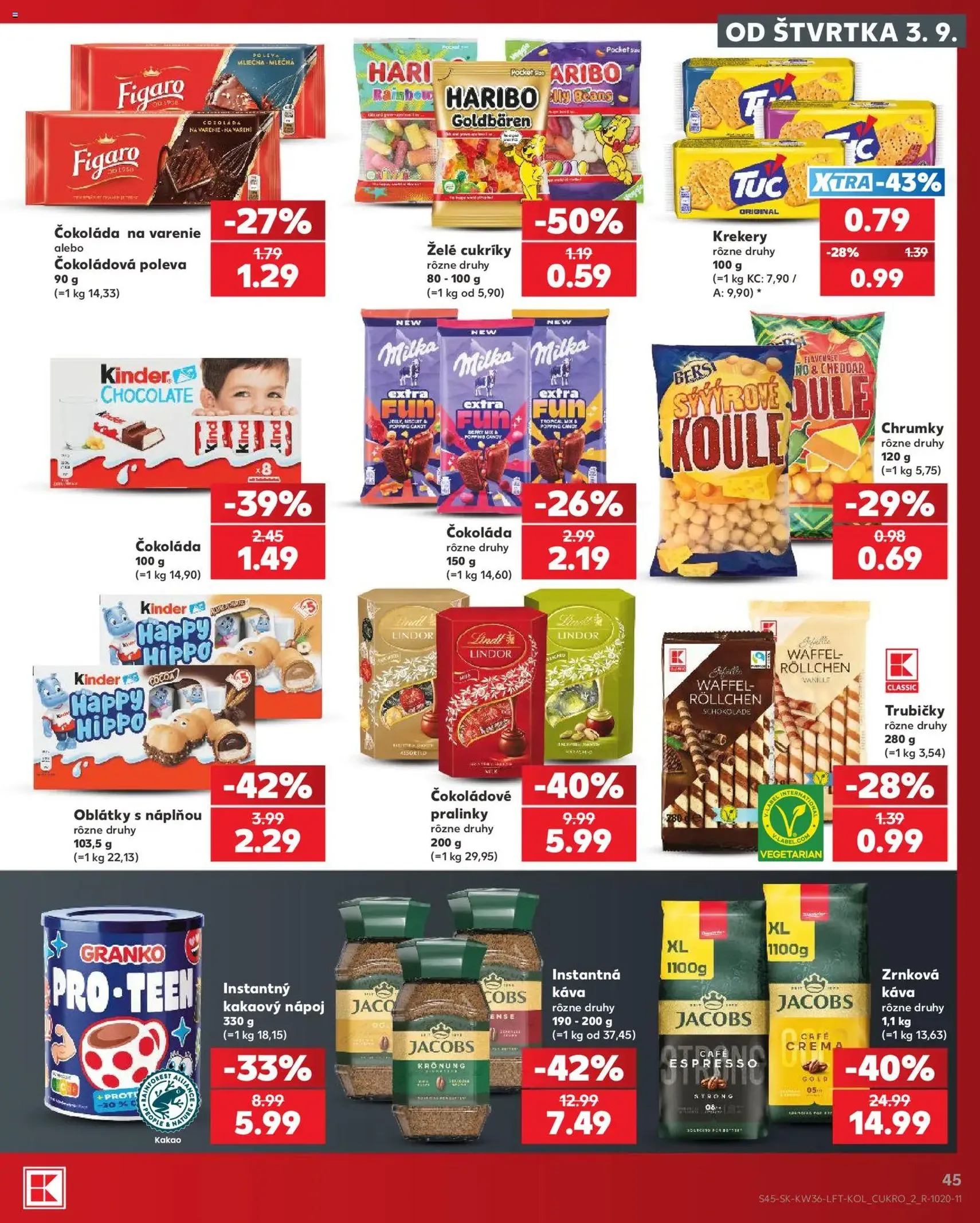 Kaufland leták - platný leták od 03.09.2026 strana 45 z 80