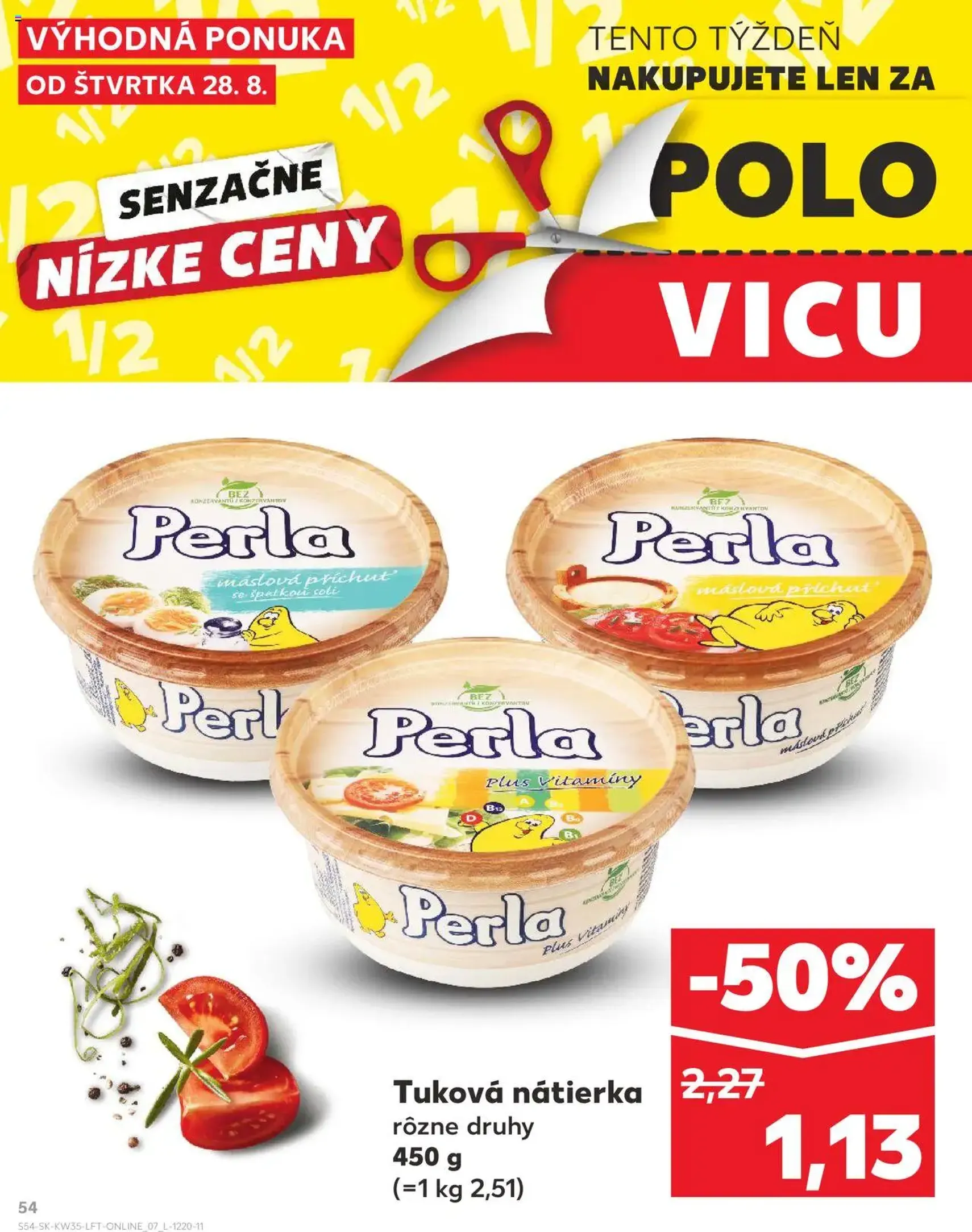 Kaufland Bratislava-Avion - platný leták od 28.08.2025 strana 54 z 80