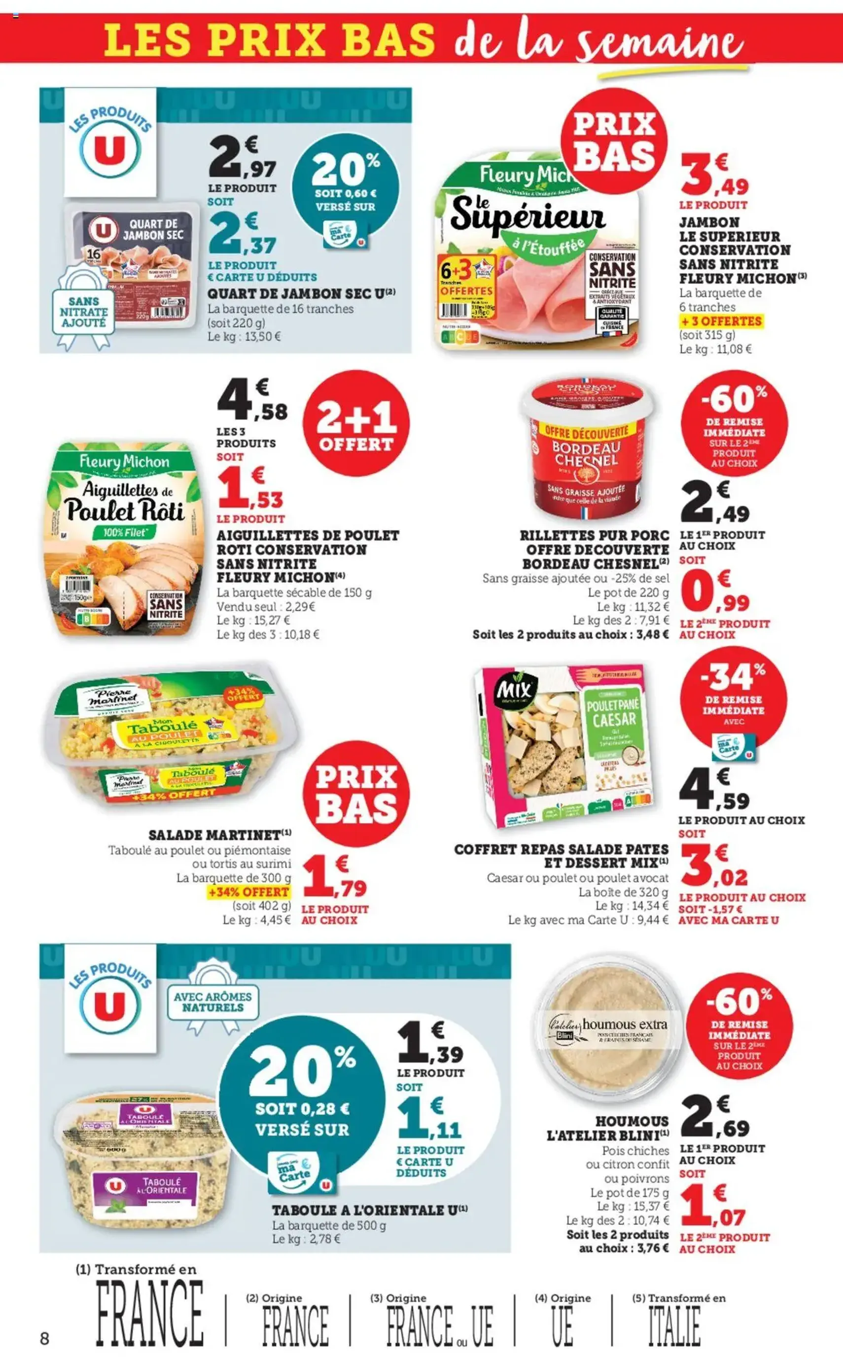 Hyper U catalogue - brochure valable à partir du 29/07/2025, page 8 sur 24 Hyper U catalogue - brochure valable à partir du 29/07/2025, page 8 sur 24