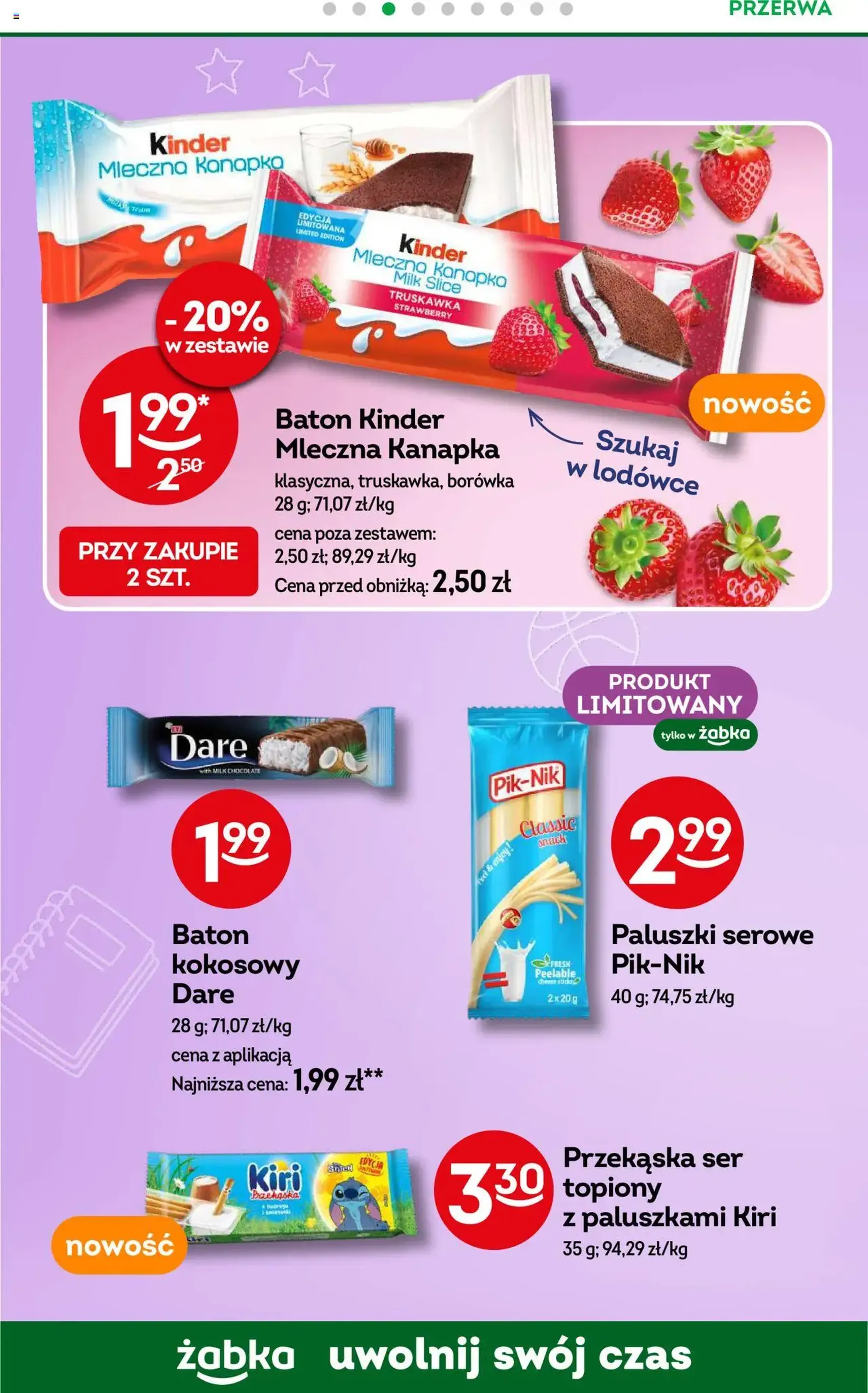 Żabka Gazetka - ważny gazetka od 27.08.2025 strona 62 z 78 Żabka Gazetka - ważny gazetka od 27.08.2025 strona 62 z 78