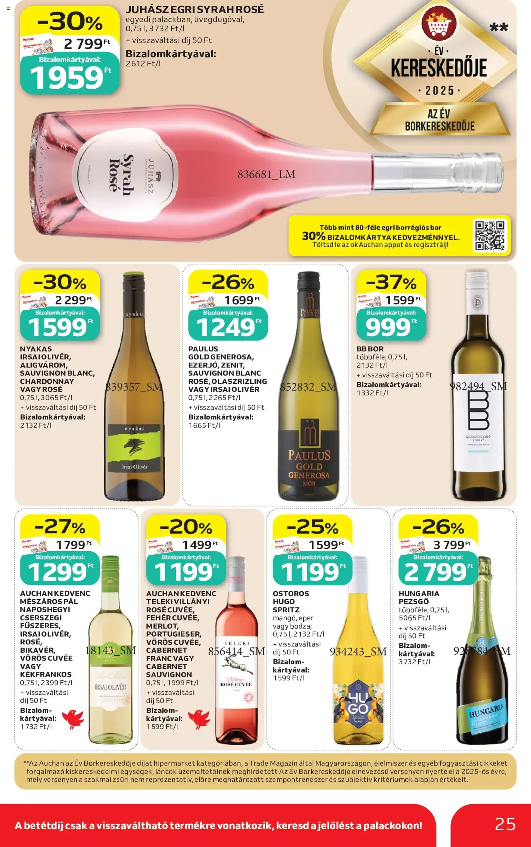 Auchan akciós újság - 2026.07.09. érvényes szórólap 25 oldal 50 oldalból