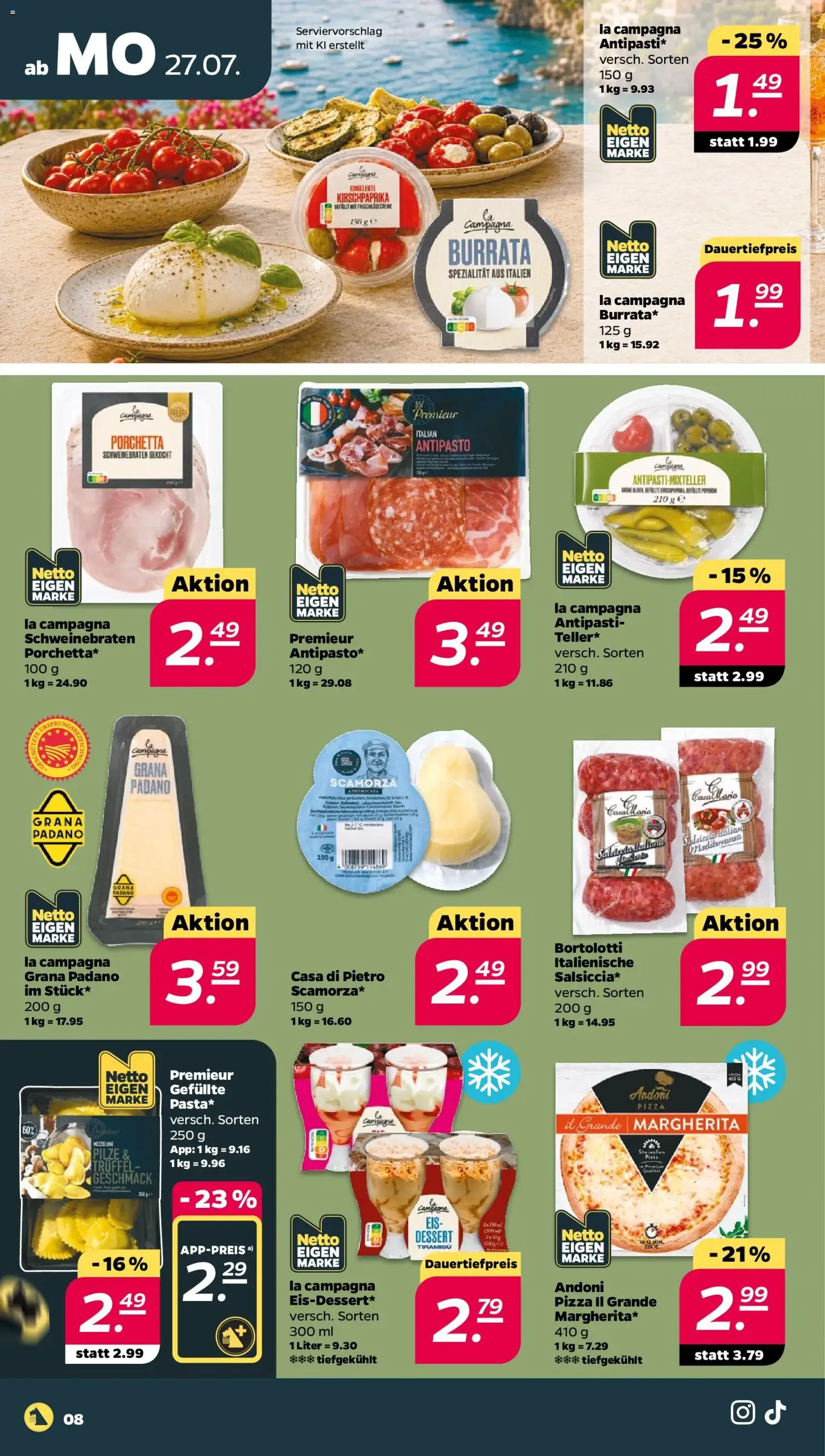 Netto Prospekt - Gültiger Prospekt ab 27.07.2026, Seite 8 von insgesamt 37