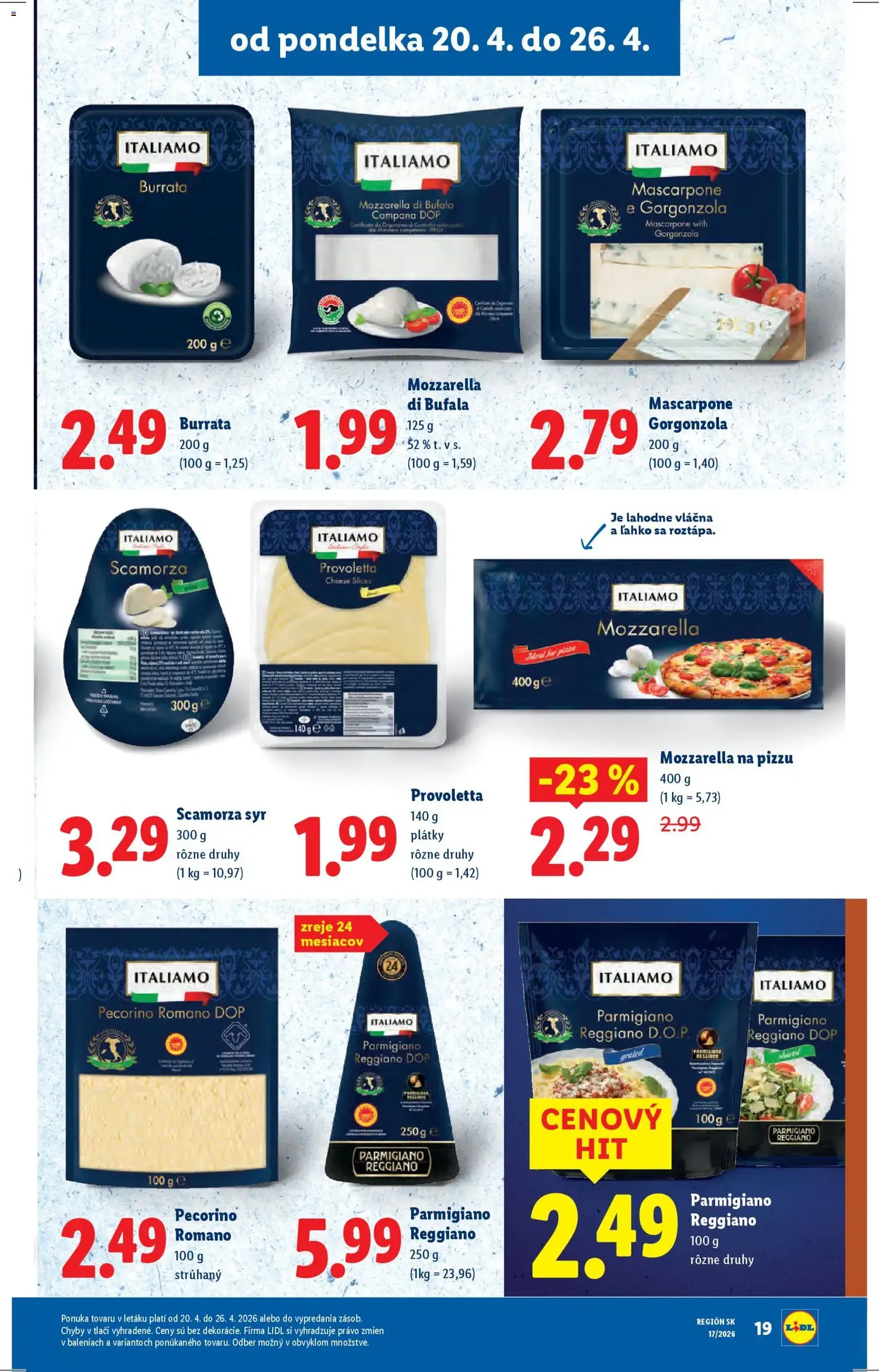 Lidl leták - platný leták od 20.04.2026 strana 19 z 99