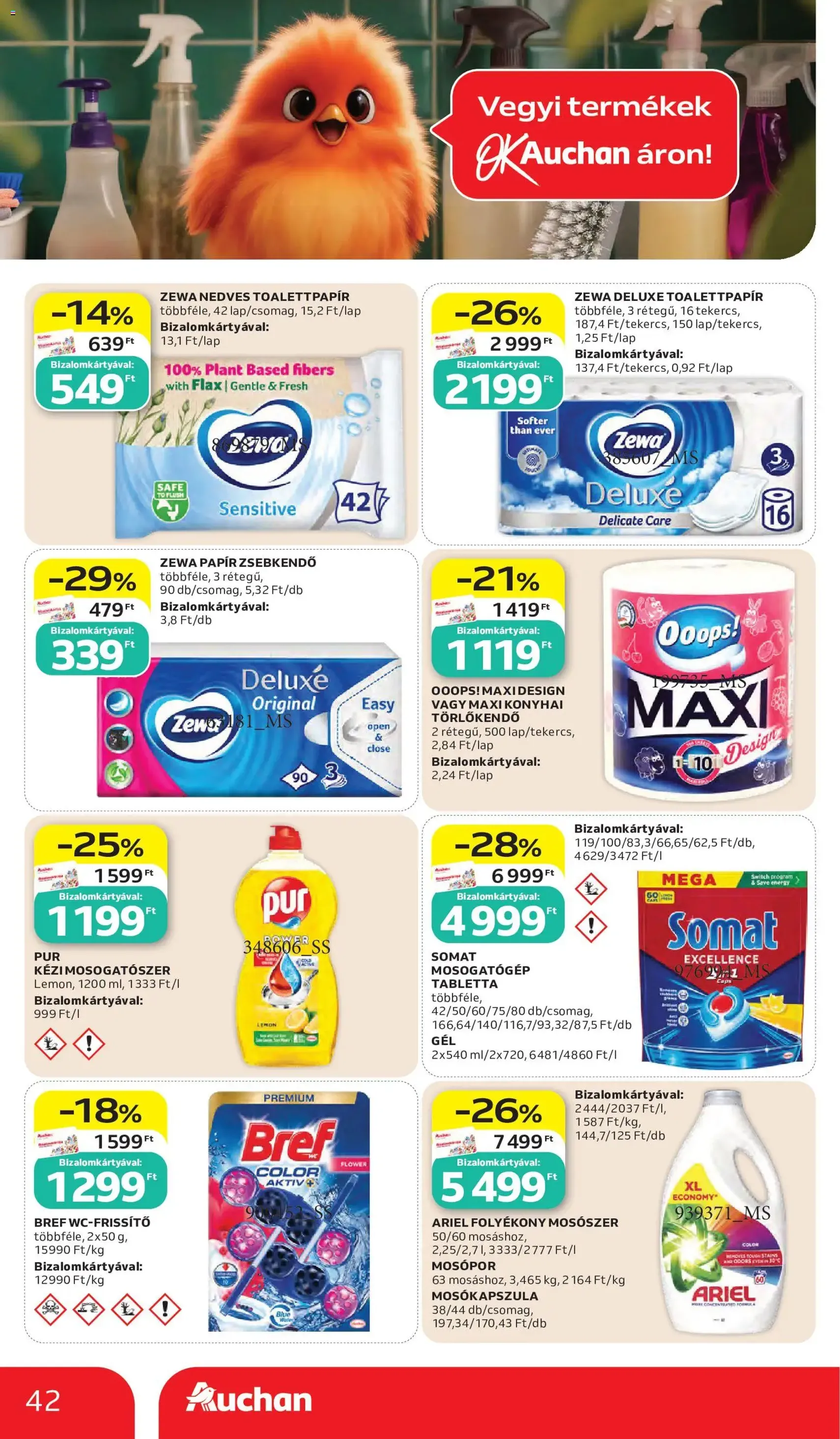 Auchan akciós újság - 2026.05.28. érvényes szórólap 42 oldal 58 oldalból