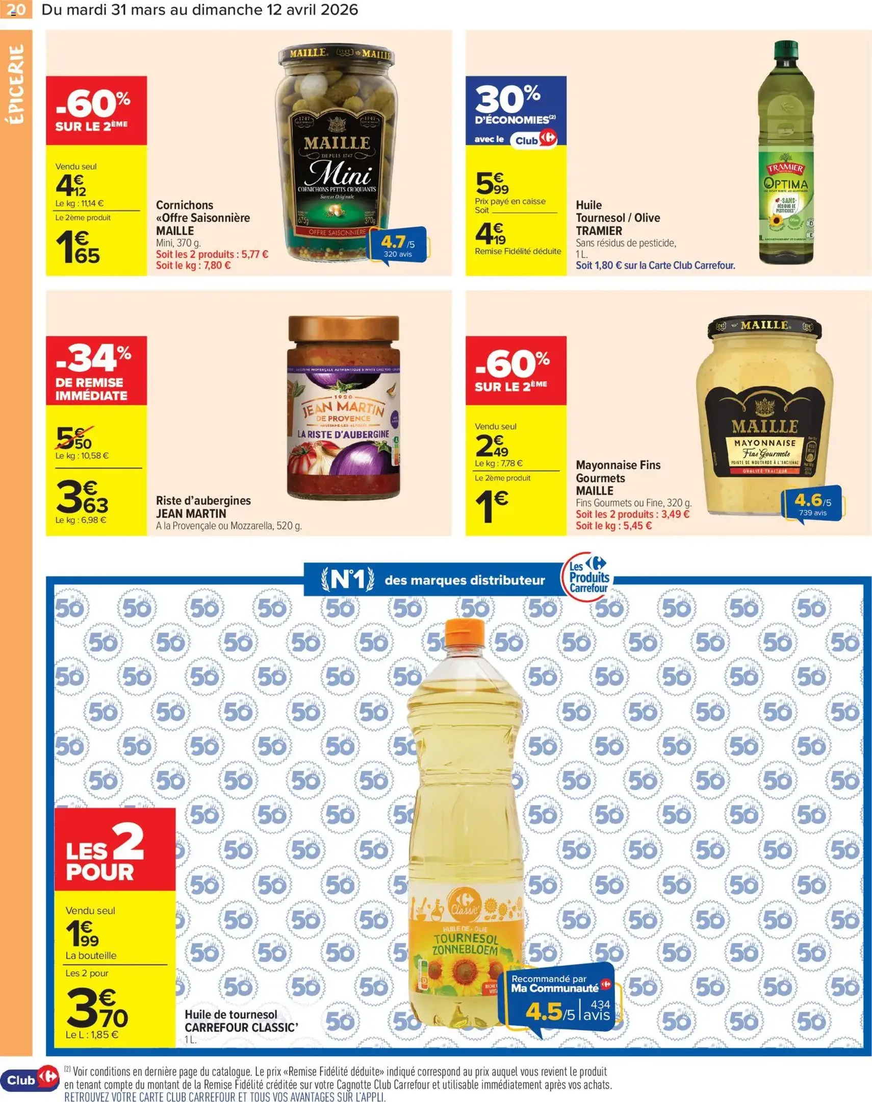 Carrefour Market catalogue semaine 14 - brochure valable à partir du 31/03/2026, page 22 sur 38