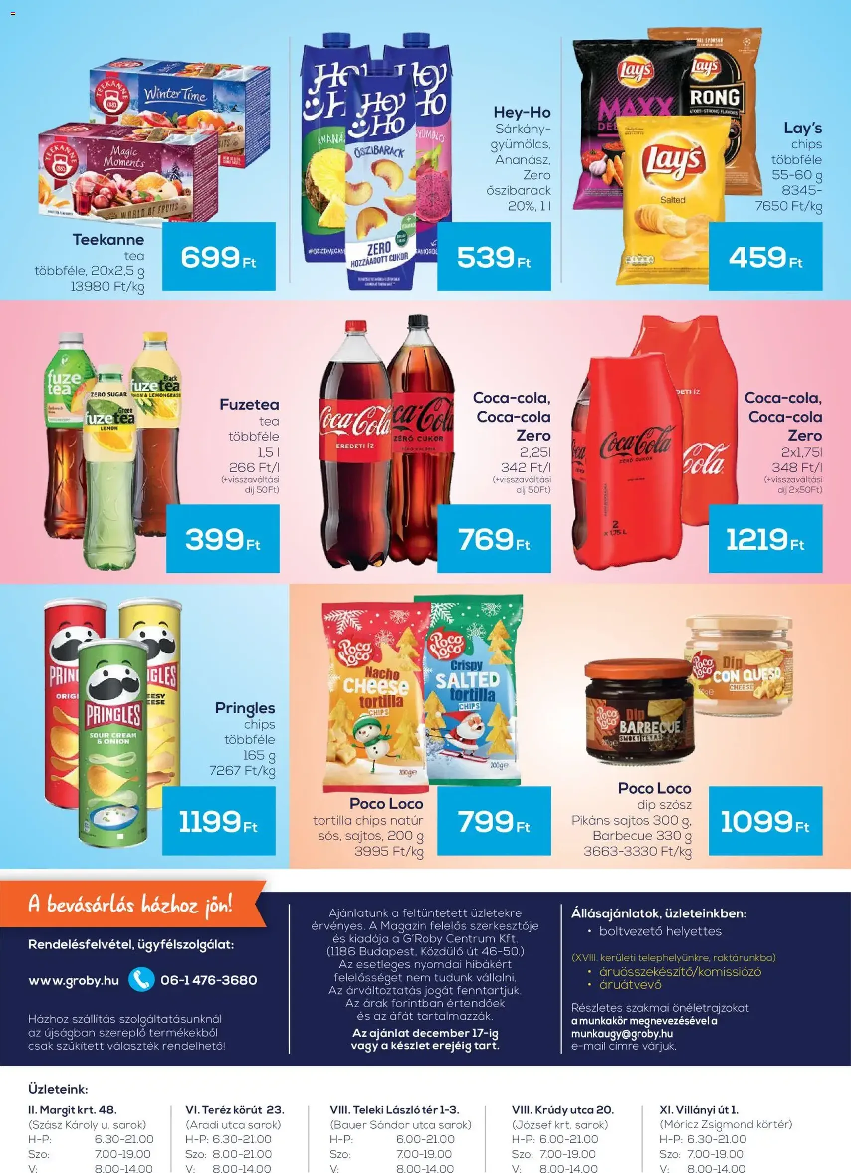G'Roby Akciós újság - 2025.12.11. érvényes szórólap 4 oldal 4 oldalból