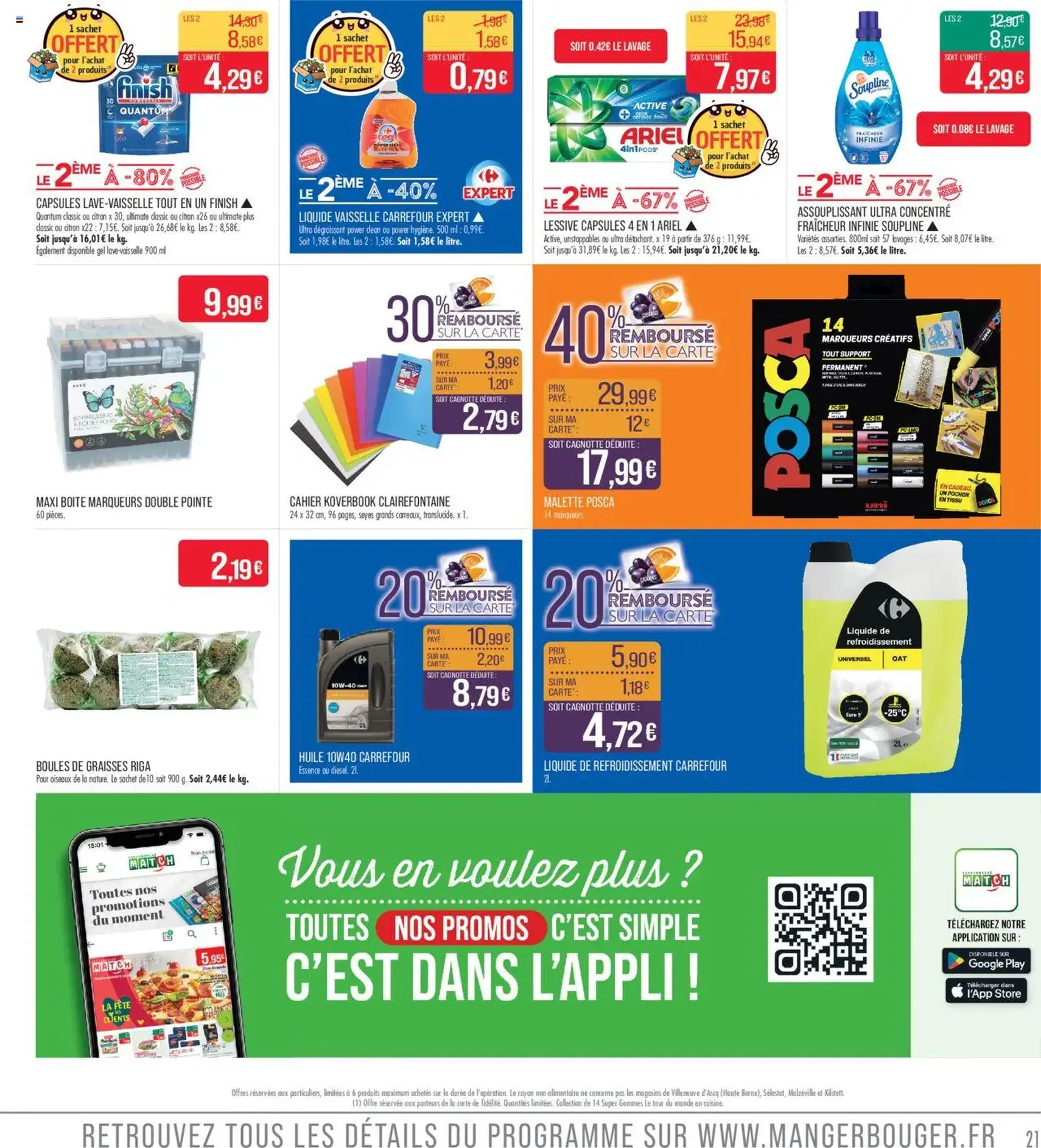 Match Supermarché catalogue - brochure valable à partir du 23/09/2025, page 21 sur 24