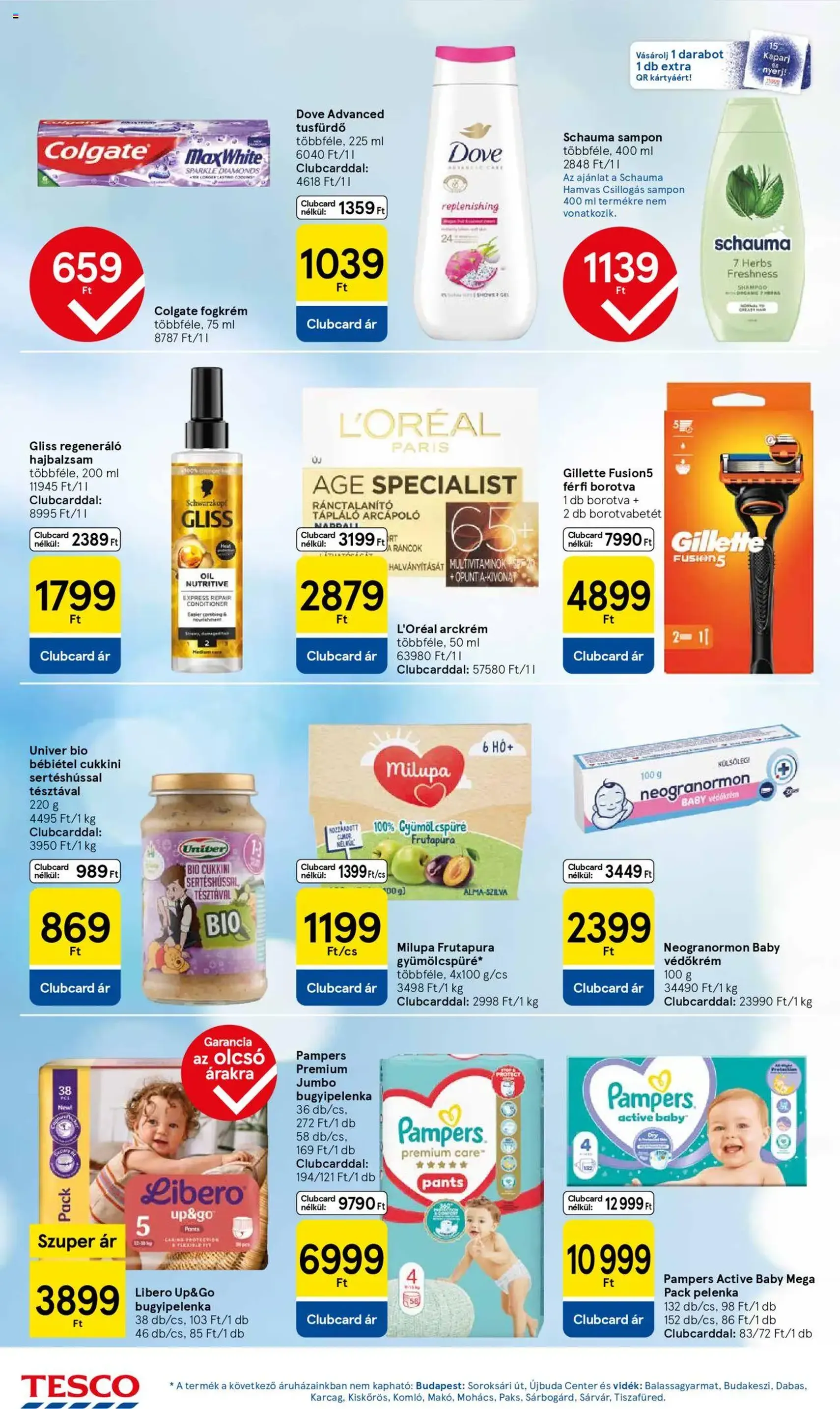 Tesco Hipermarket - Akciós újság - 2025.08.28. érvényes szórólap 8 oldal 32 oldalból Tesco Hipermarket - Akciós újság - 2025.08.28. érvényes szórólap 8 oldal 32 oldalból