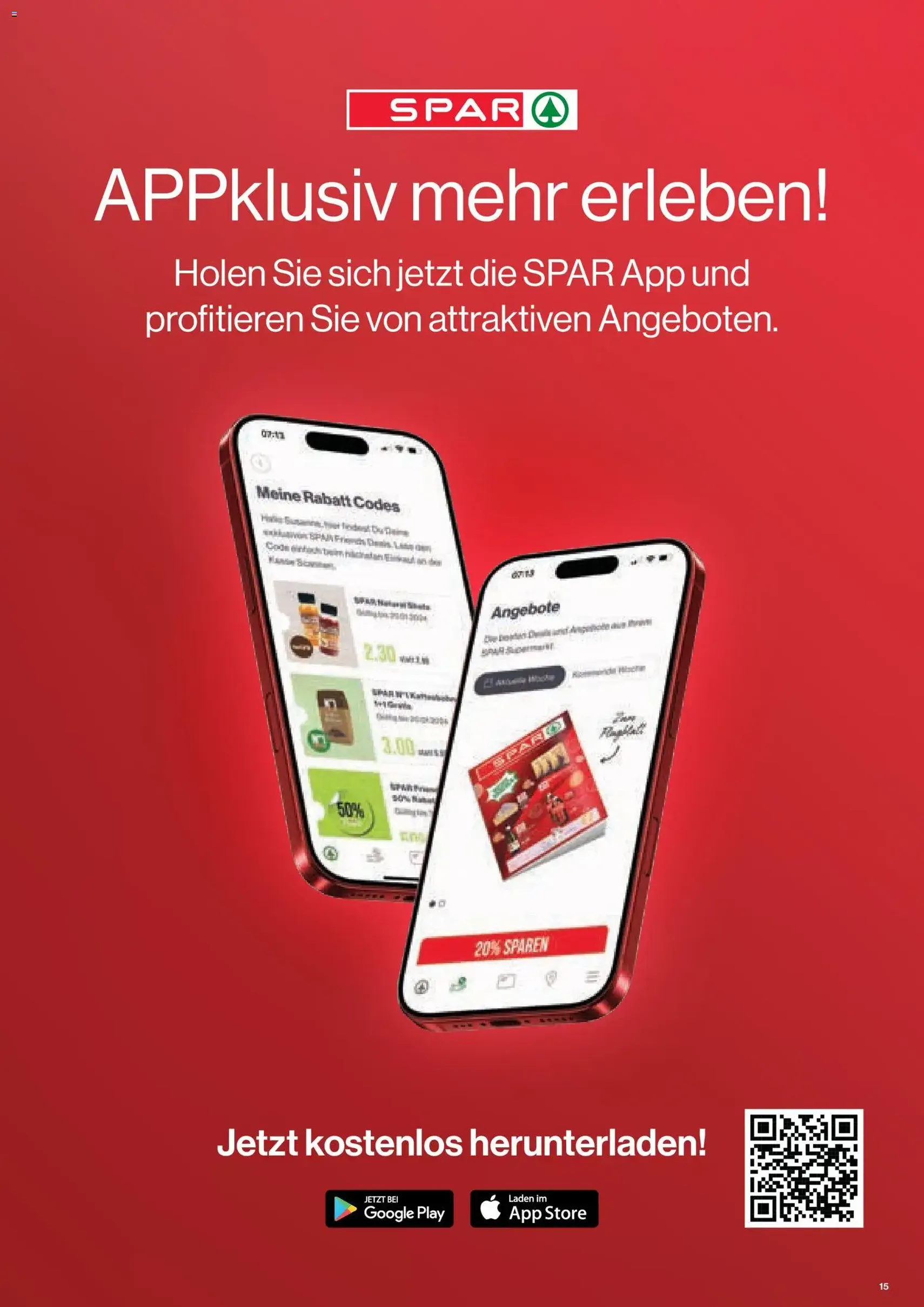 SPAR aktionen - Gültiger Prospekt ab 24.09.2026, Seite 15 von insgesamt 17